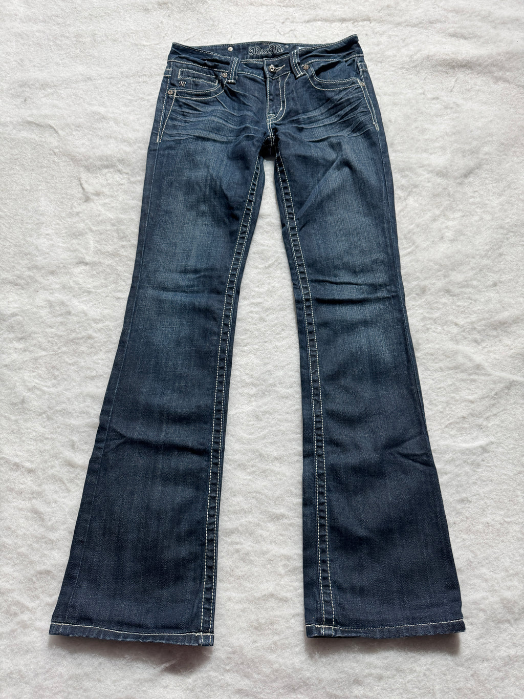 Miss Me Boot Cut Low Waist Jeans 29