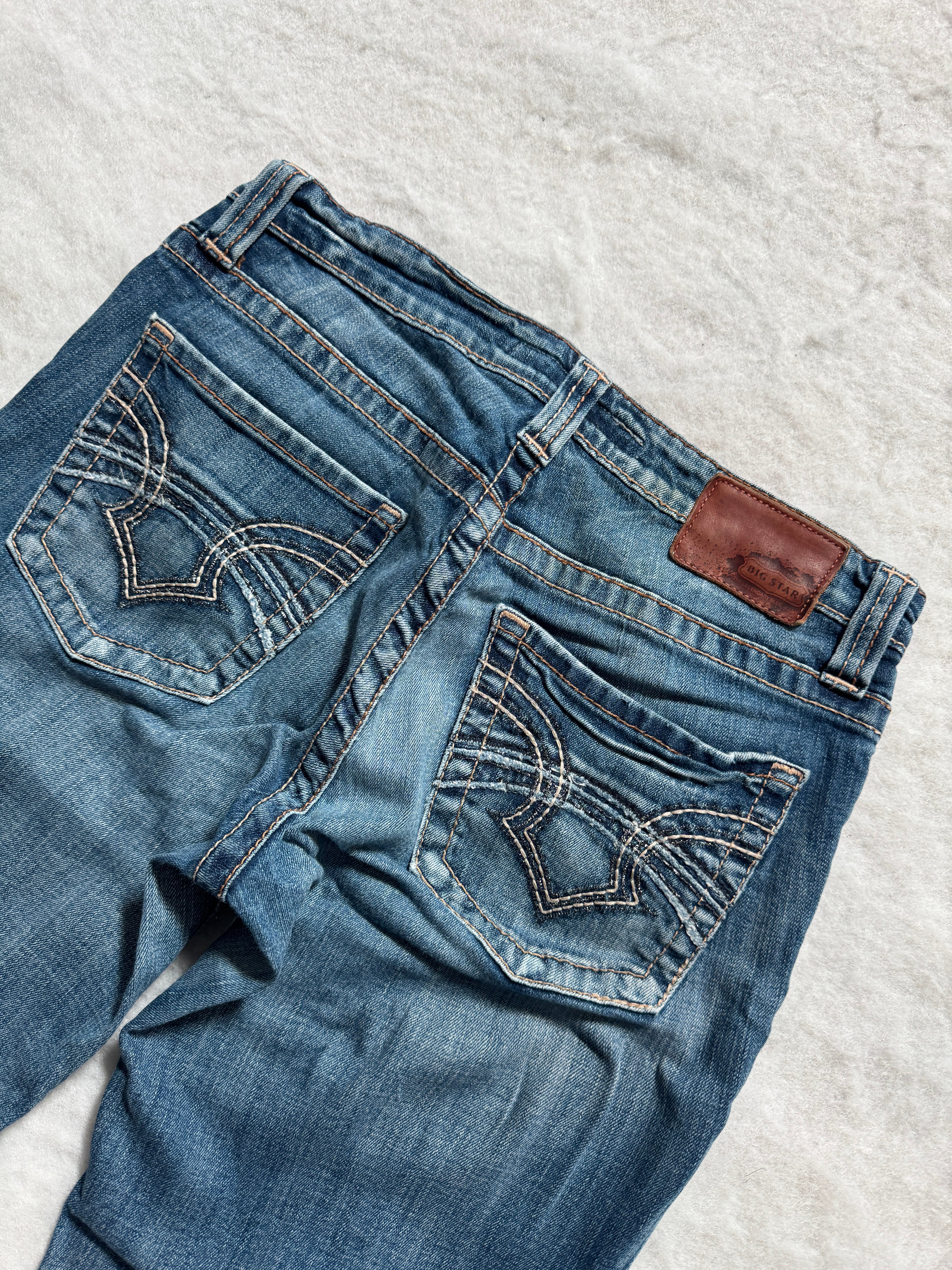 Boot Cut Low Waist Jeans