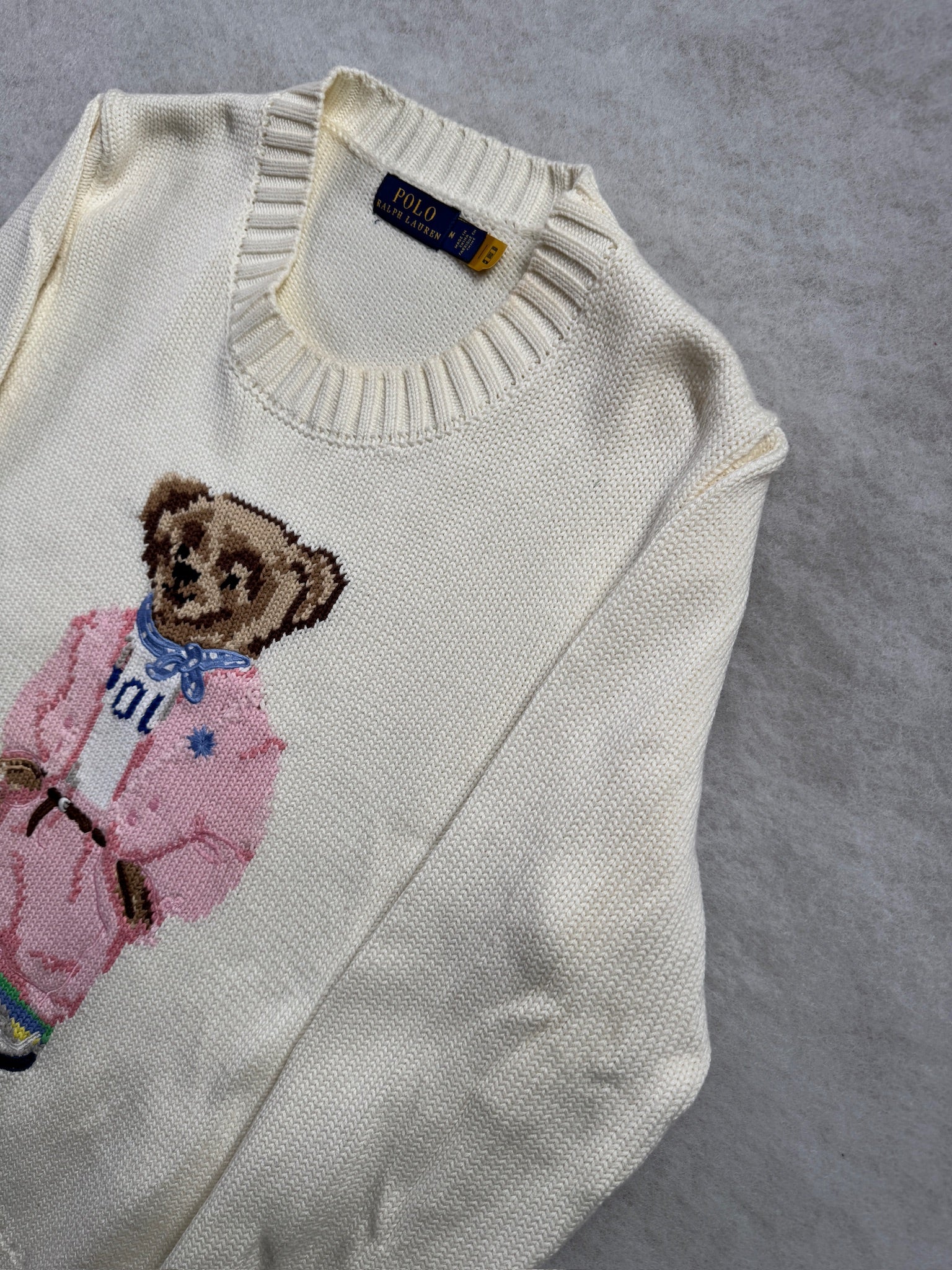 Ralph Lauren Strickpullover mit Polo Bär
