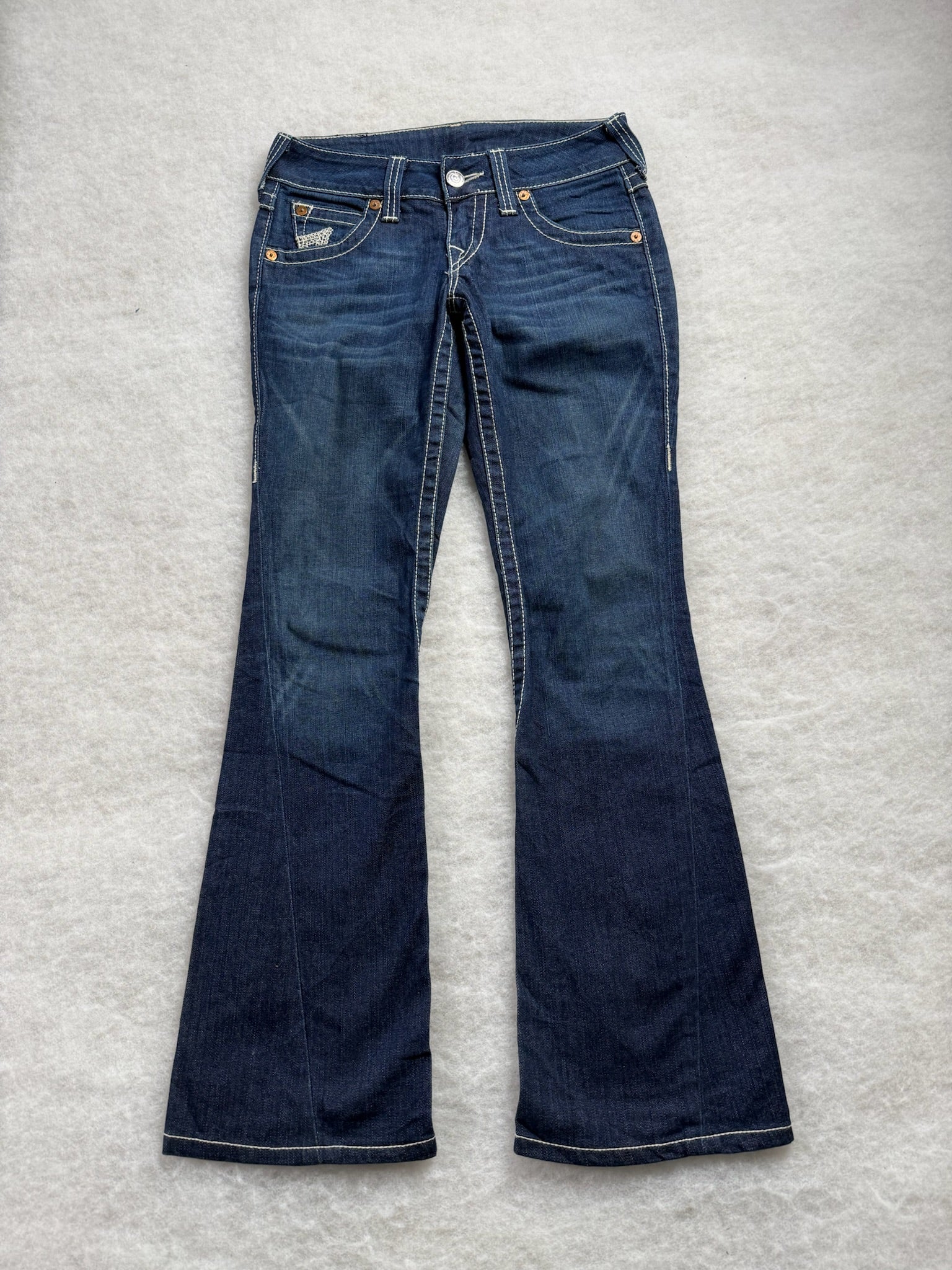 True Religion Boot Cut Low Waist Jeans 26