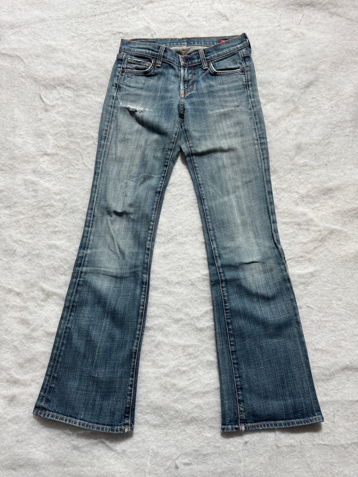 Citizens of Humanity Boot Cut Low Waist Jeans 25