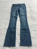 Boot Cut Low Waist Jeans Blau, Foto 1 von 4