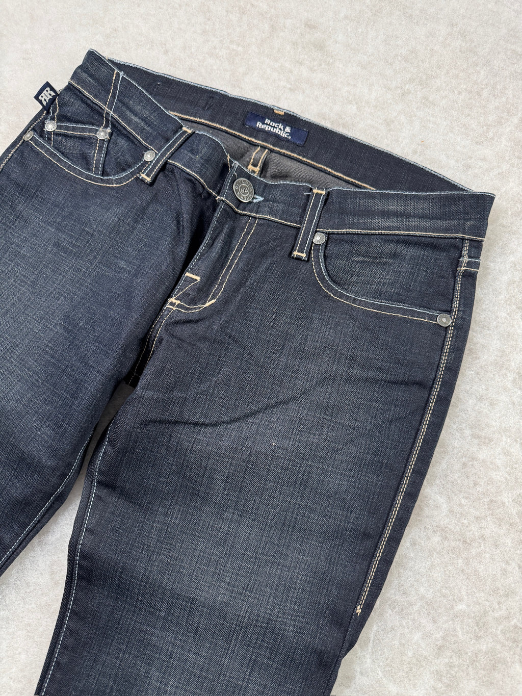 Rock & Republic Boot Cut Low Waist Jeans 29