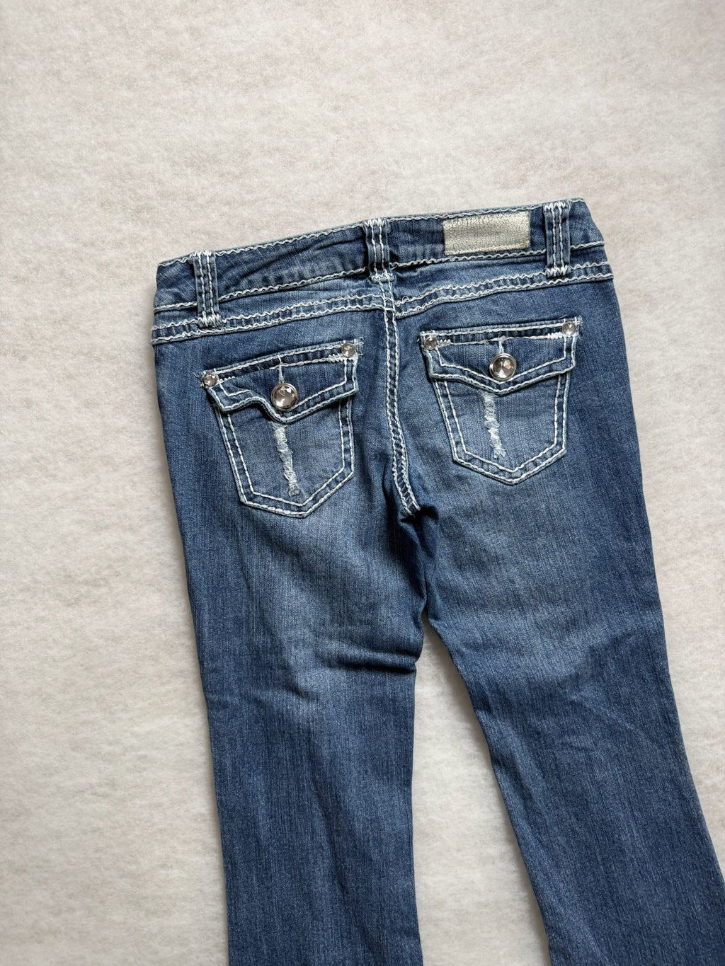 Boot Cut Low Waist Jeans