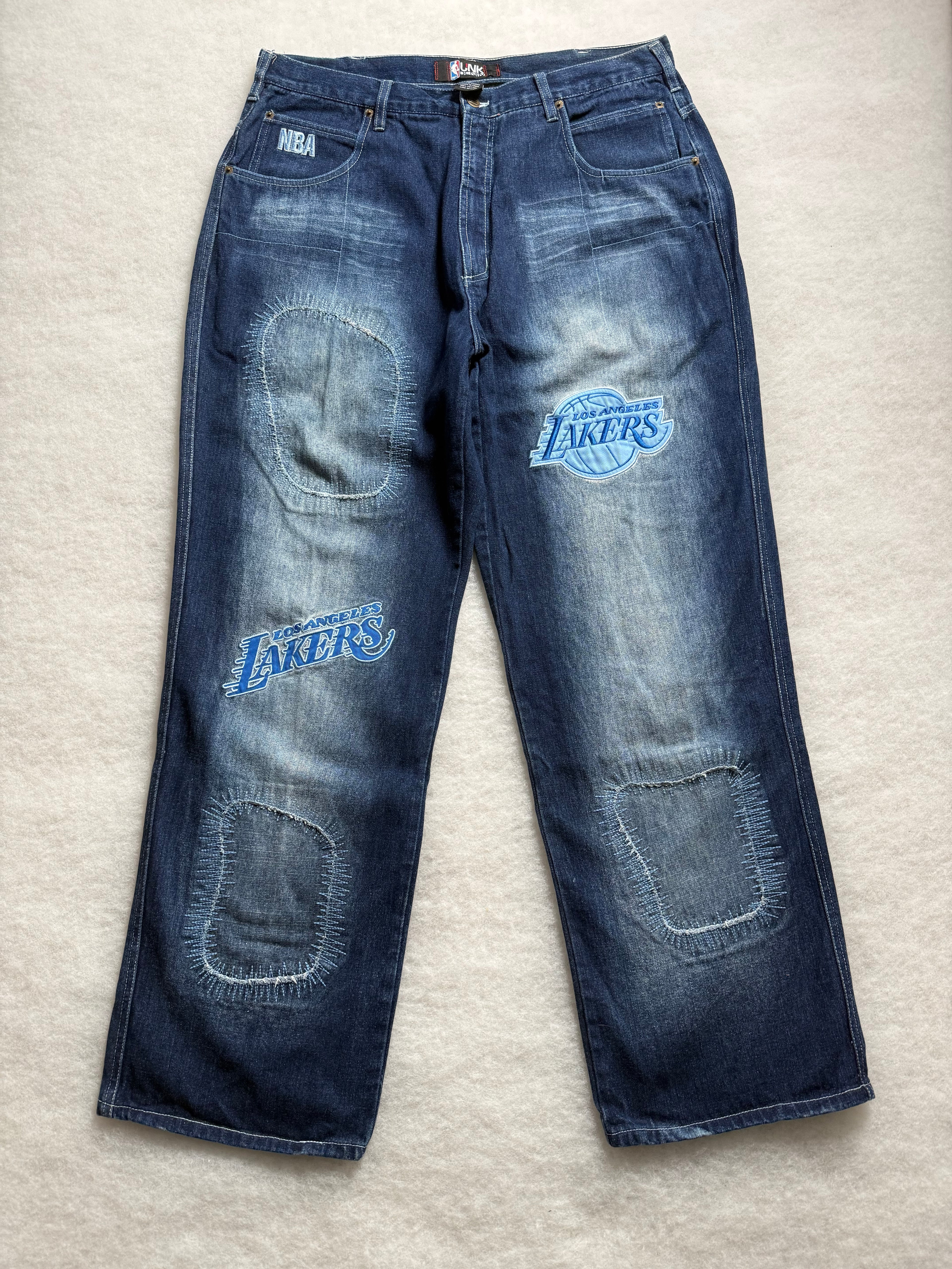NBA UNK Lakers Hip Hop Jeans 38