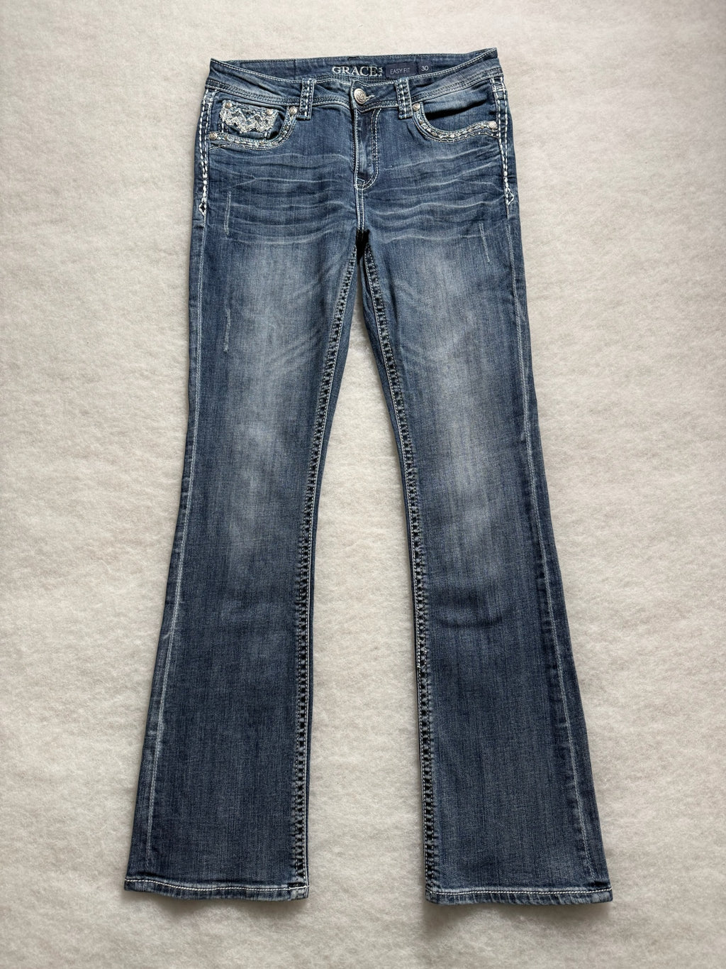 Grace Boot Cut Low Waist Jeans