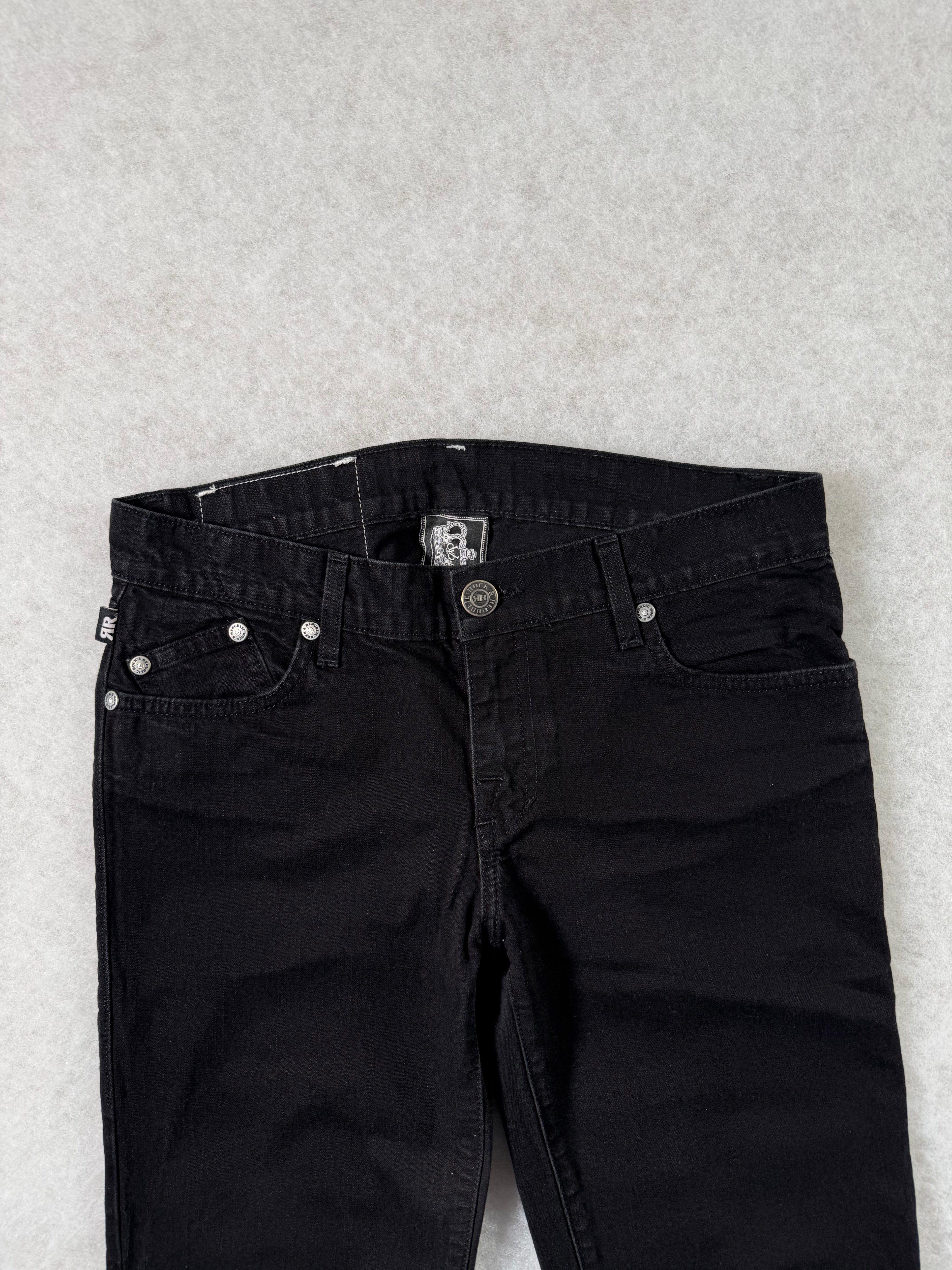 Victoria Beckham Boot Cut Low Waist Jeans 28