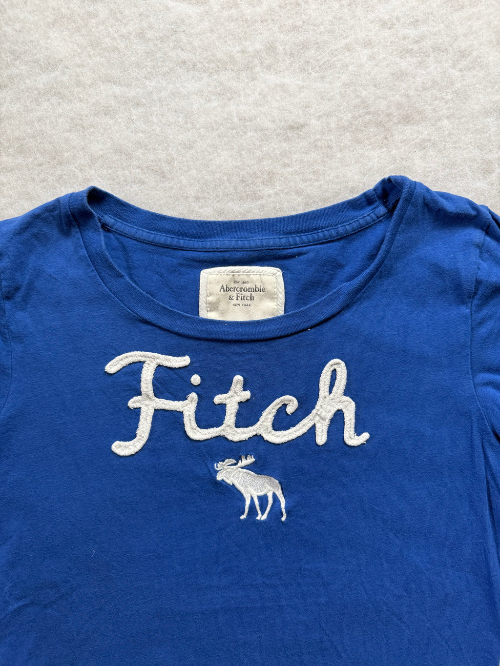 Abercrombie & Fitch Top mit Schriftzug