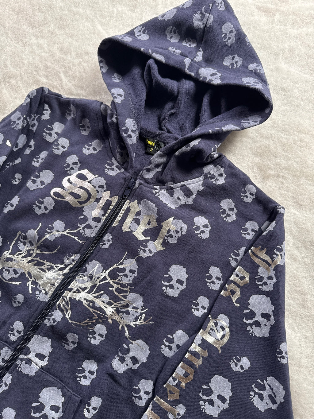 Smet Hoodie Kapuzen Zip Pullover