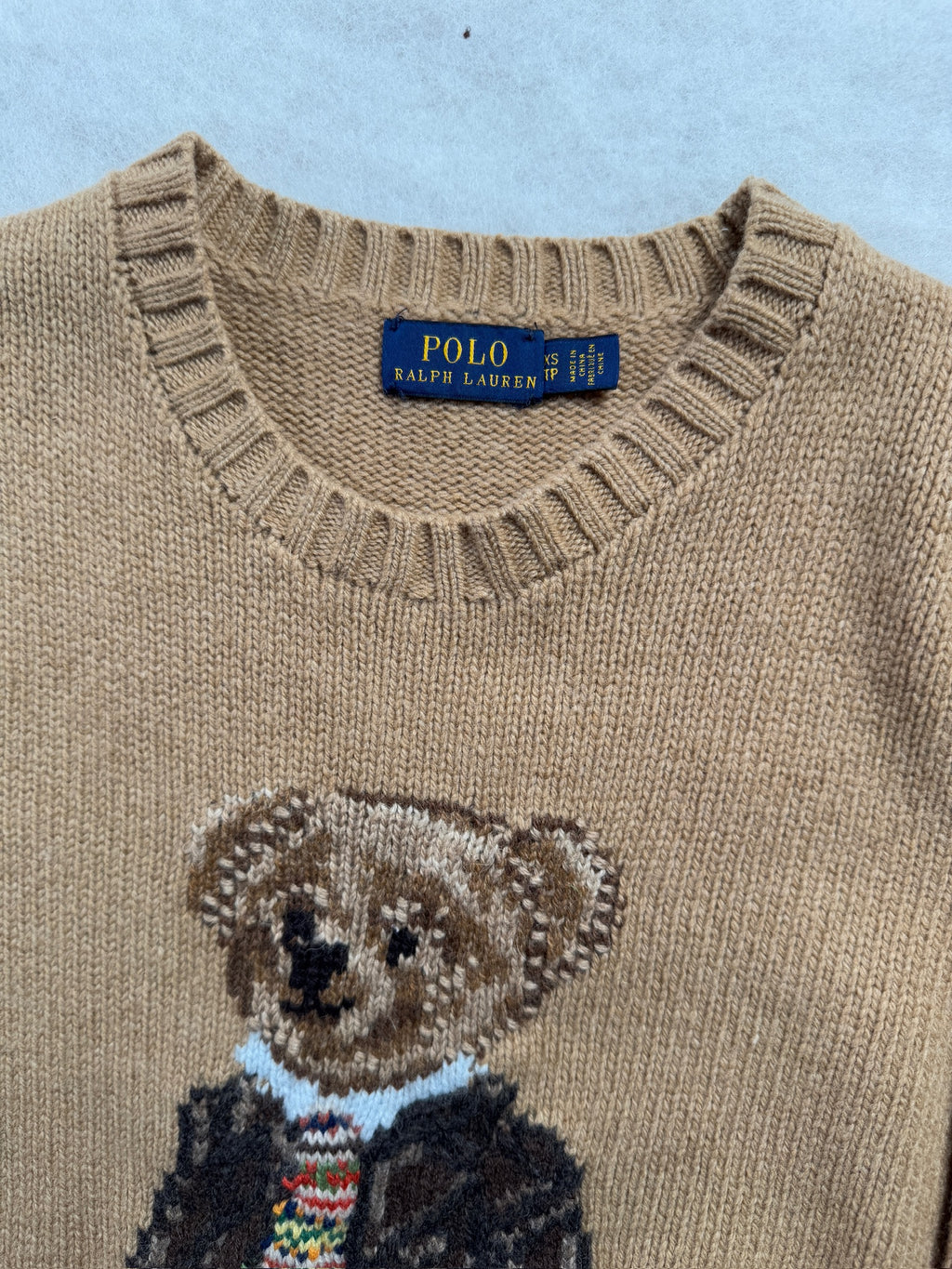 Ralph Lauren Strickpullover mit Polo Bär