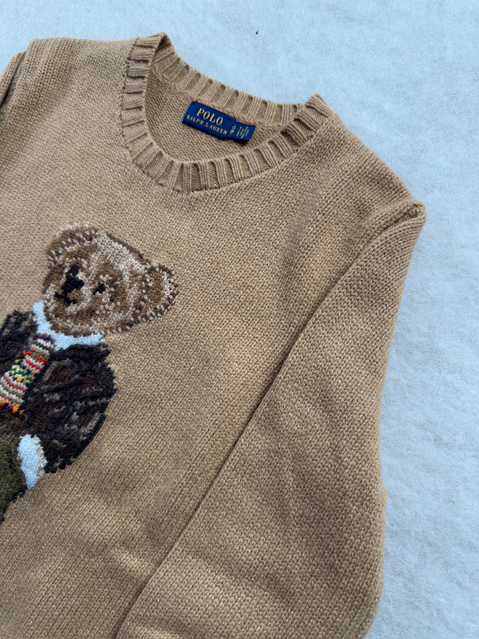 Ralph Lauren Strickpullover mit Polo Bär