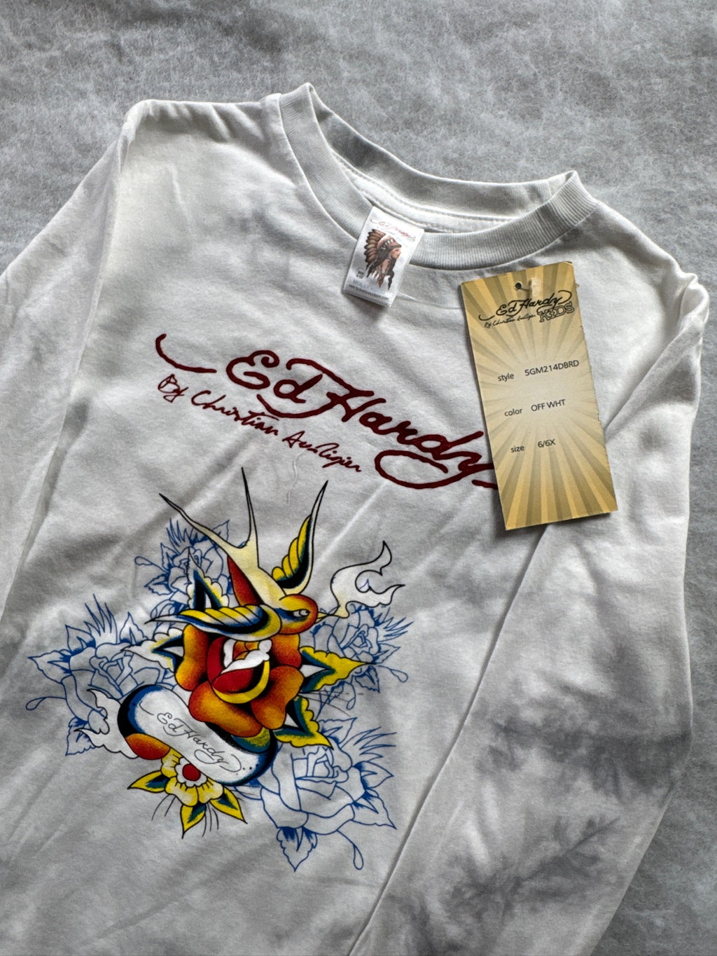 Ed Hardy Top mit Muster