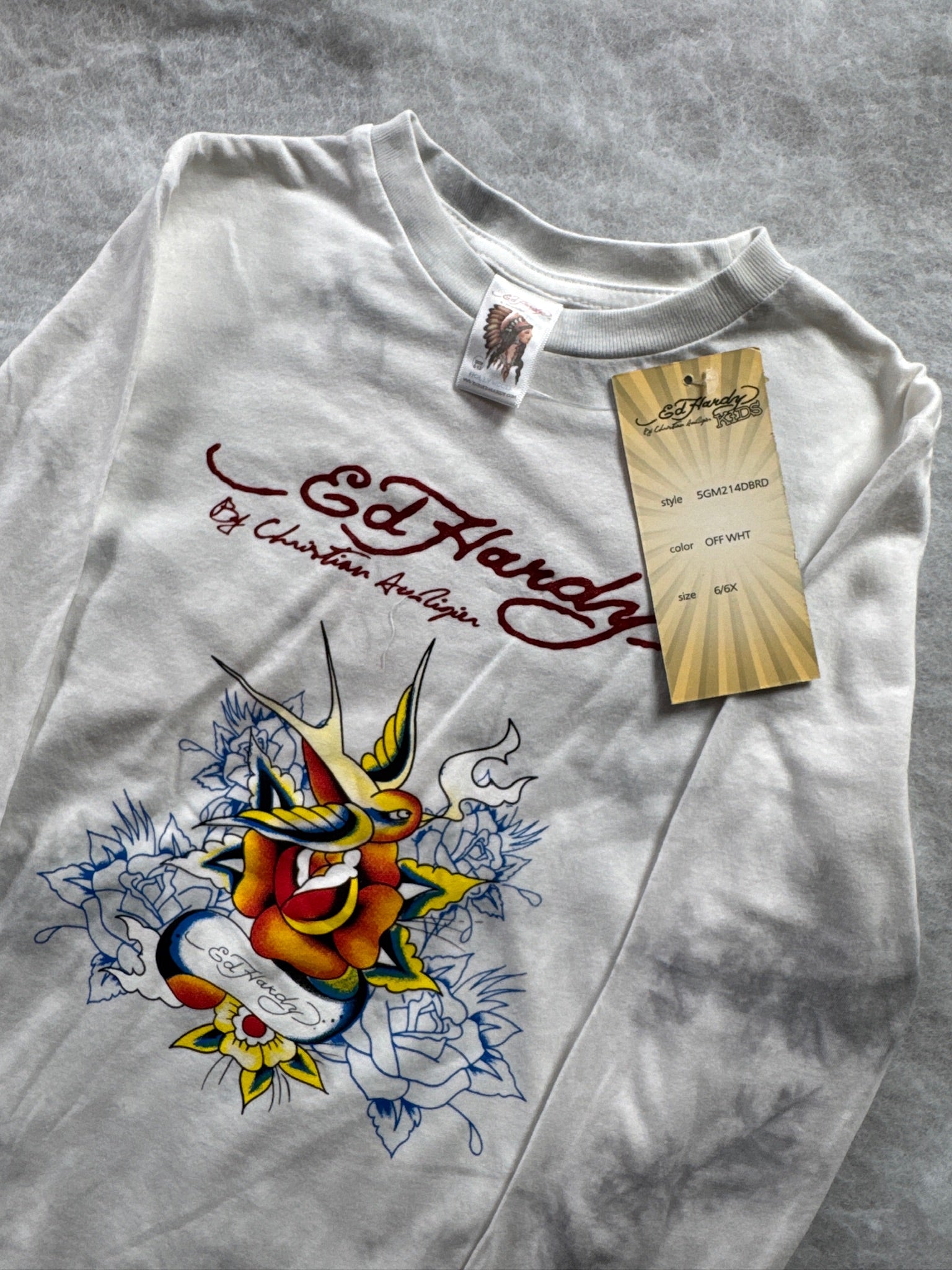 Ed Hardy Top mit Muster