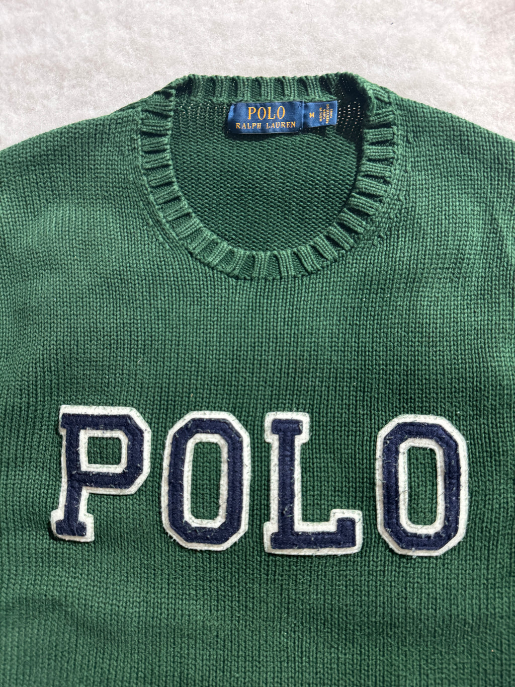 Ralph Lauren Polo Strickpullover Grün, Foto 3 von 4