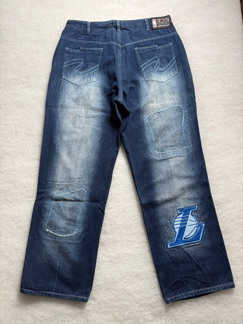 NBA UNK Lakers Hip Hop Jeans 38