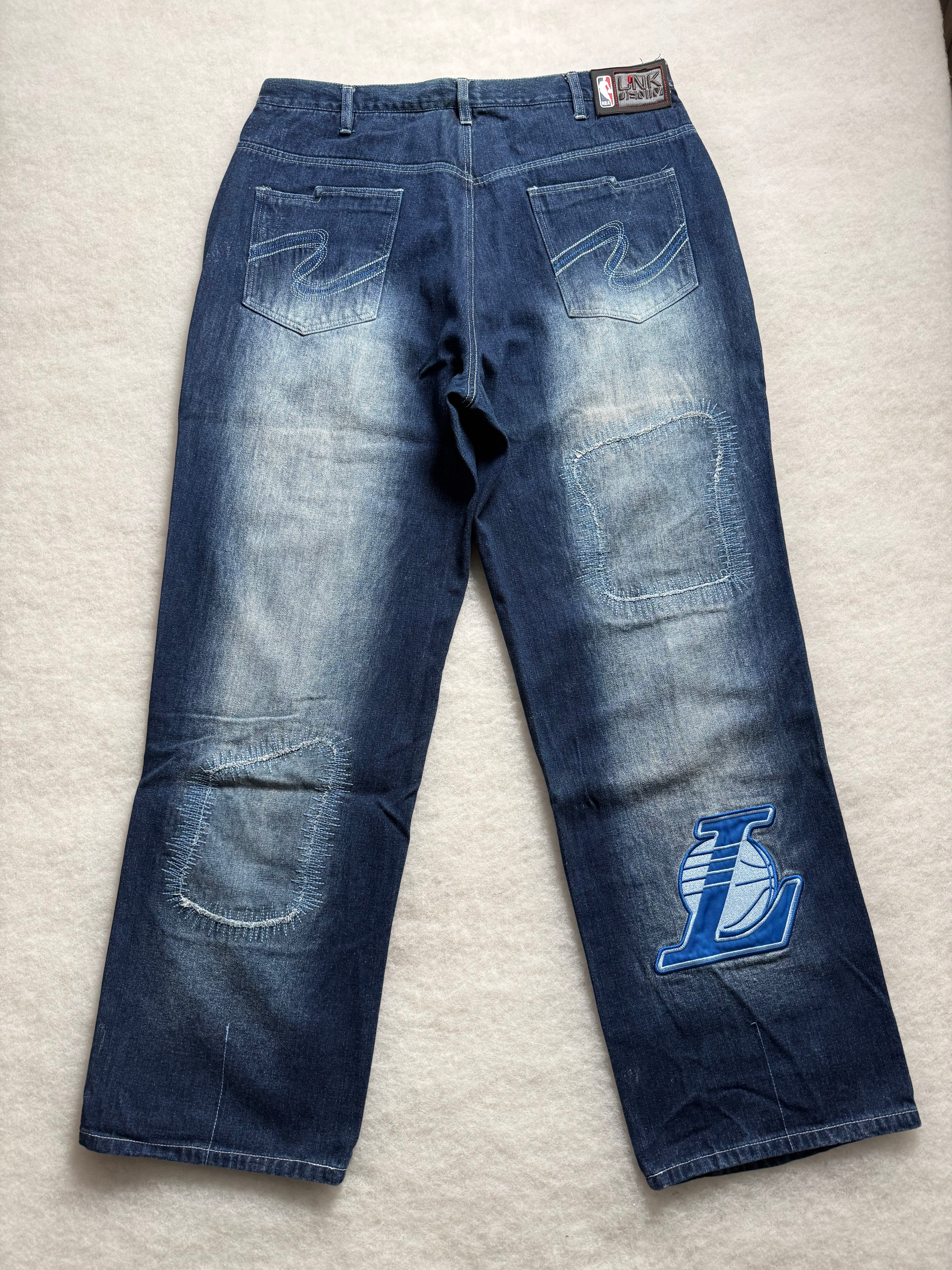 NBA UNK Lakers Hip Hop Jeans 38