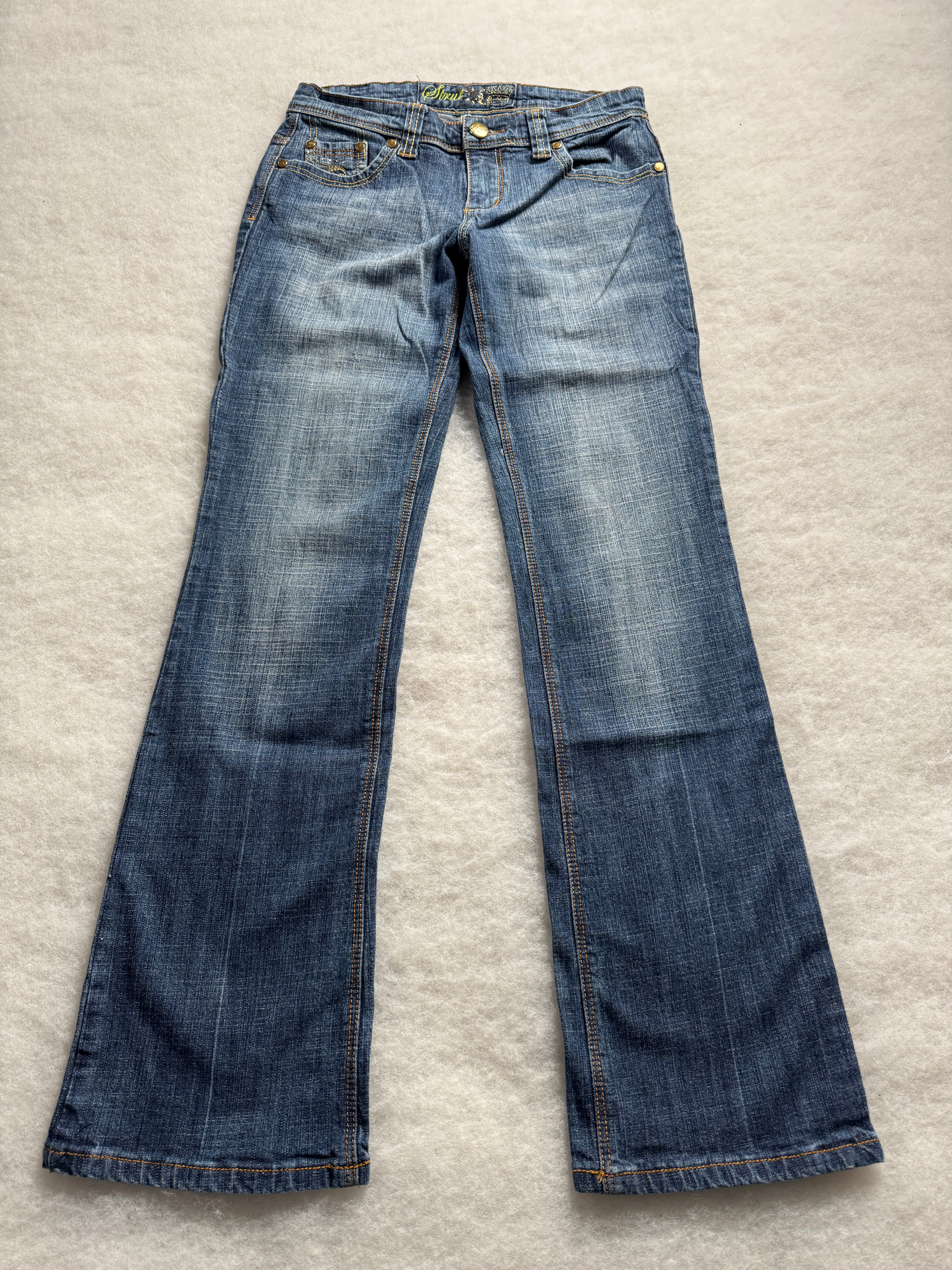 Boot Cut Low Waist Jeans