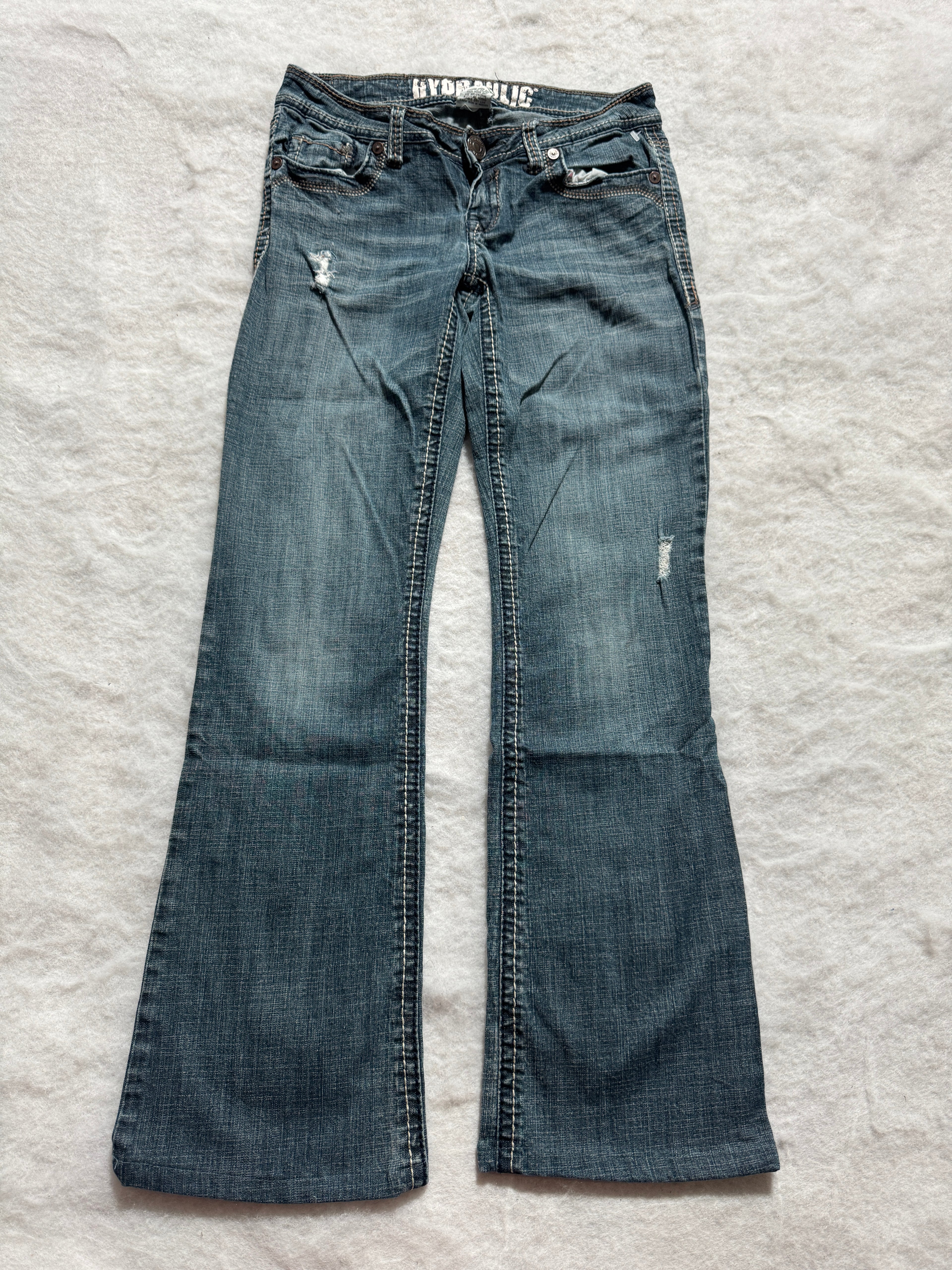 Boot Cut Low Waist Jeans