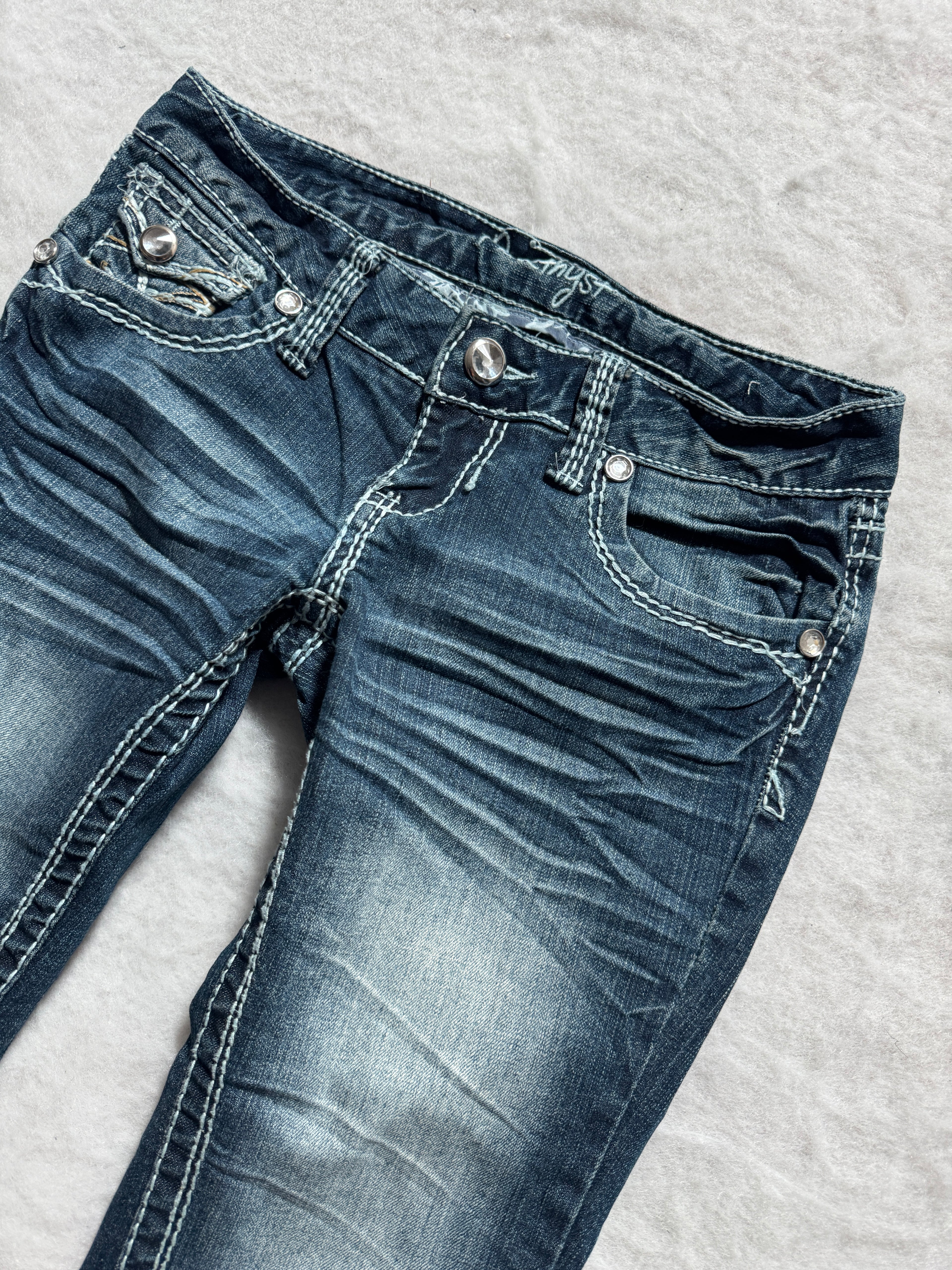 Boot Cut Low Waist Jeans