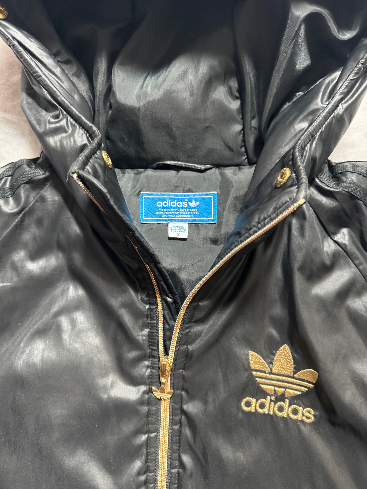 Adidas Chile Übergangsjacke Schwarz, Foto 3 von 4