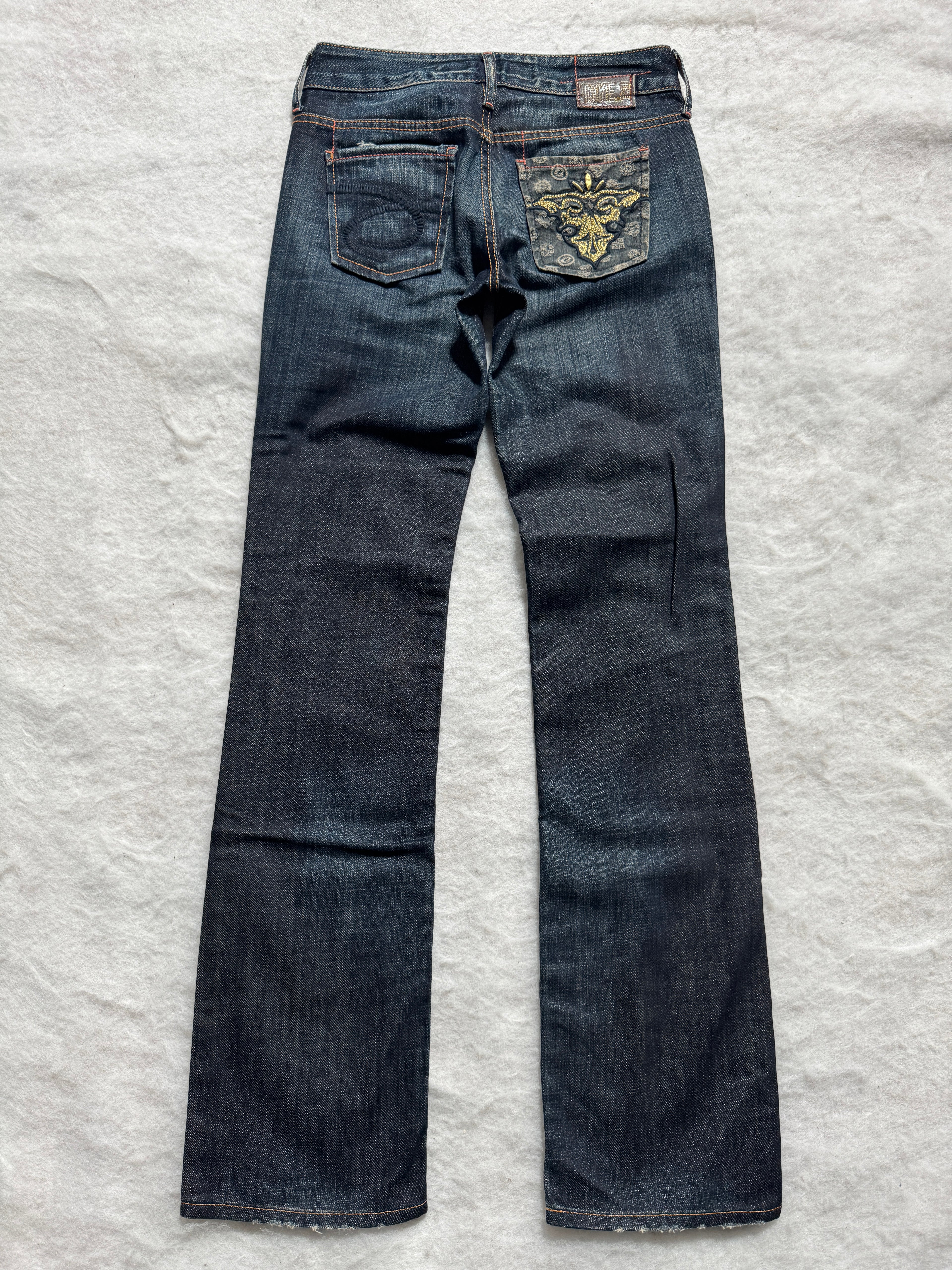 Take Two Boot Cut Low Waist Jeans