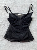Schwarzes intimissimi Trägertop