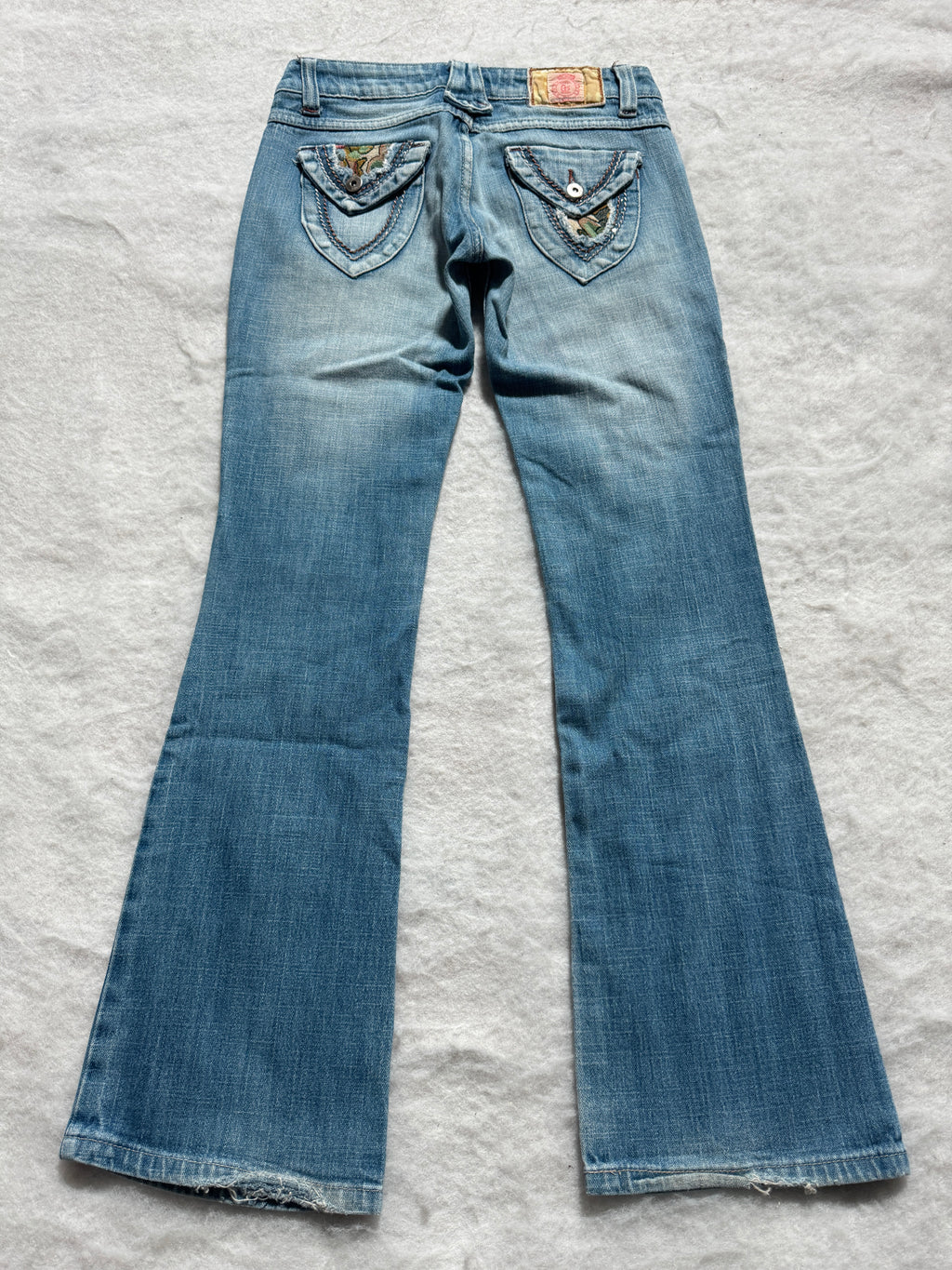Boot Cut Low Waist Jeans