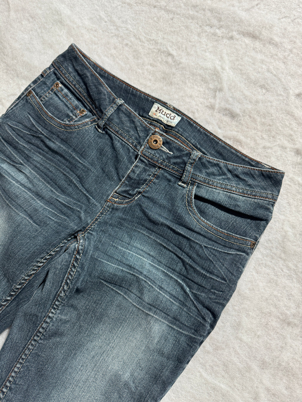 Boot Cut Low Waist Jeans