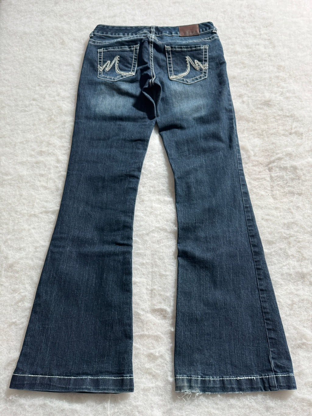Boot Cut Low Waist Jeans Blau, Foto 2 von 4