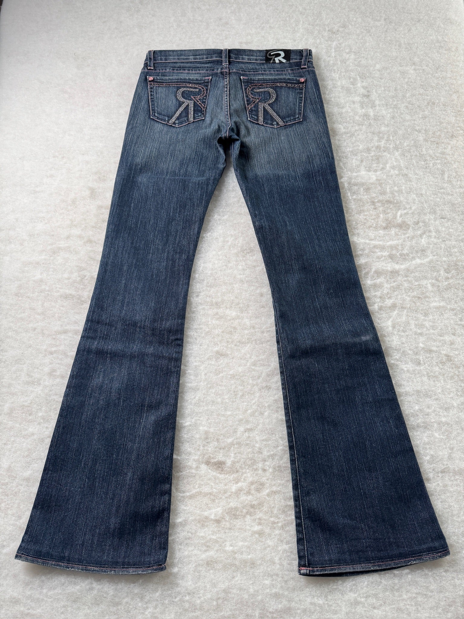 Rock & Republic Boot Cut Low Waist Jeans 28