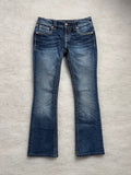Miss Me Boot Cut Low Waist Jeans 27