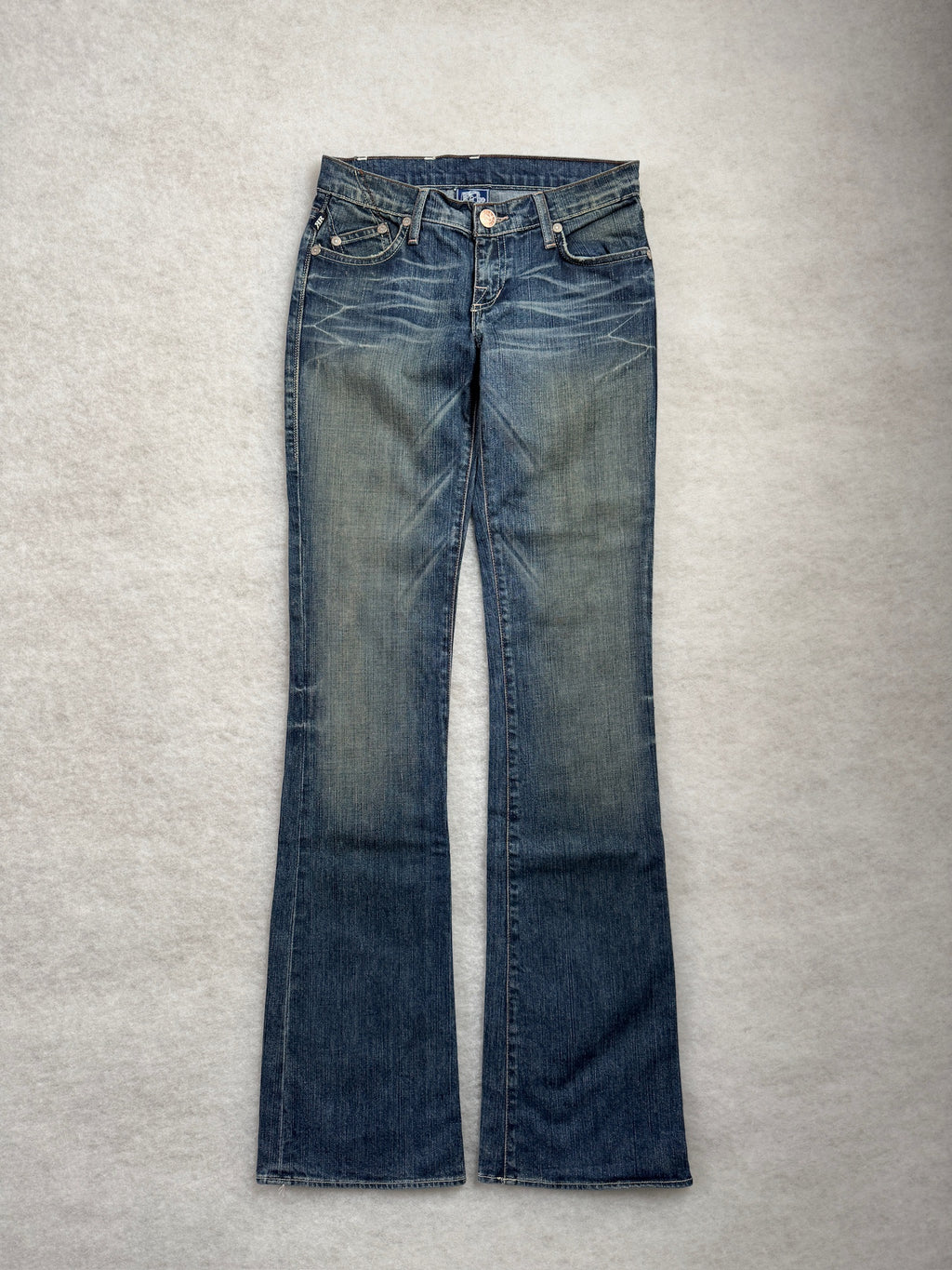 Victoria Beckham Boot Cut Low Waist Jeans 26