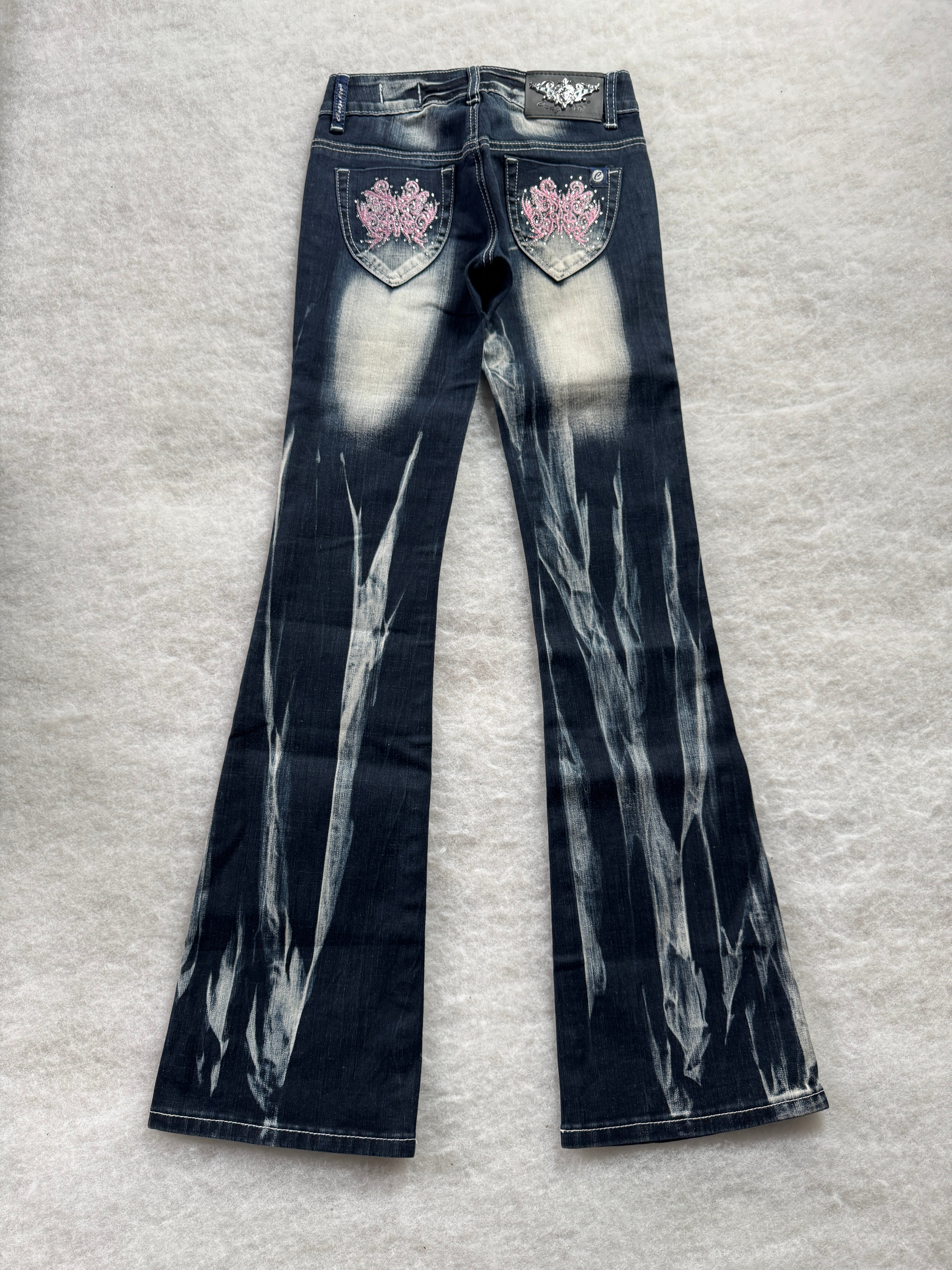 Crazy Age Boot Cut Low Waist Jeans 24