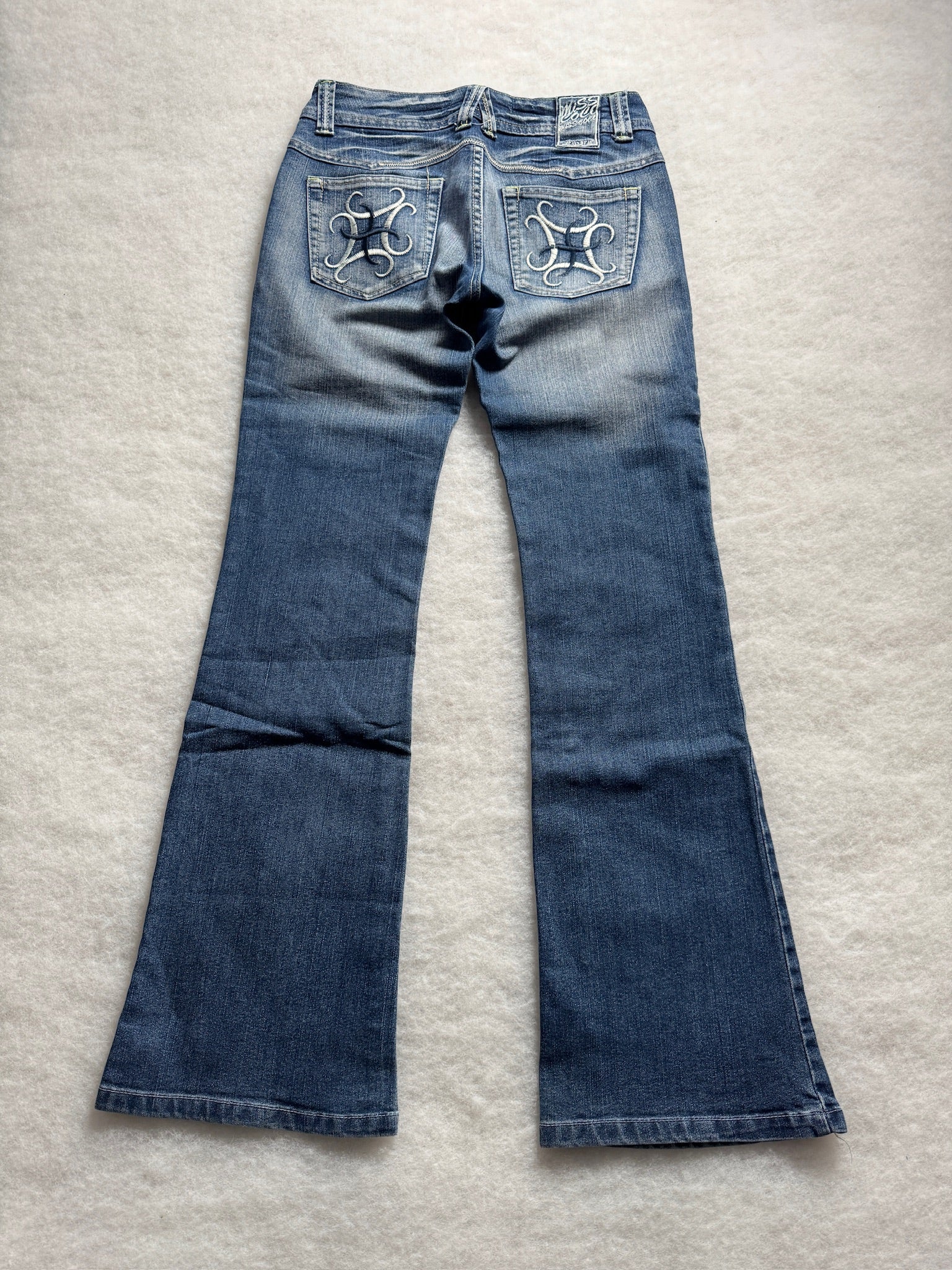Boot Cut Low Waist Jeans