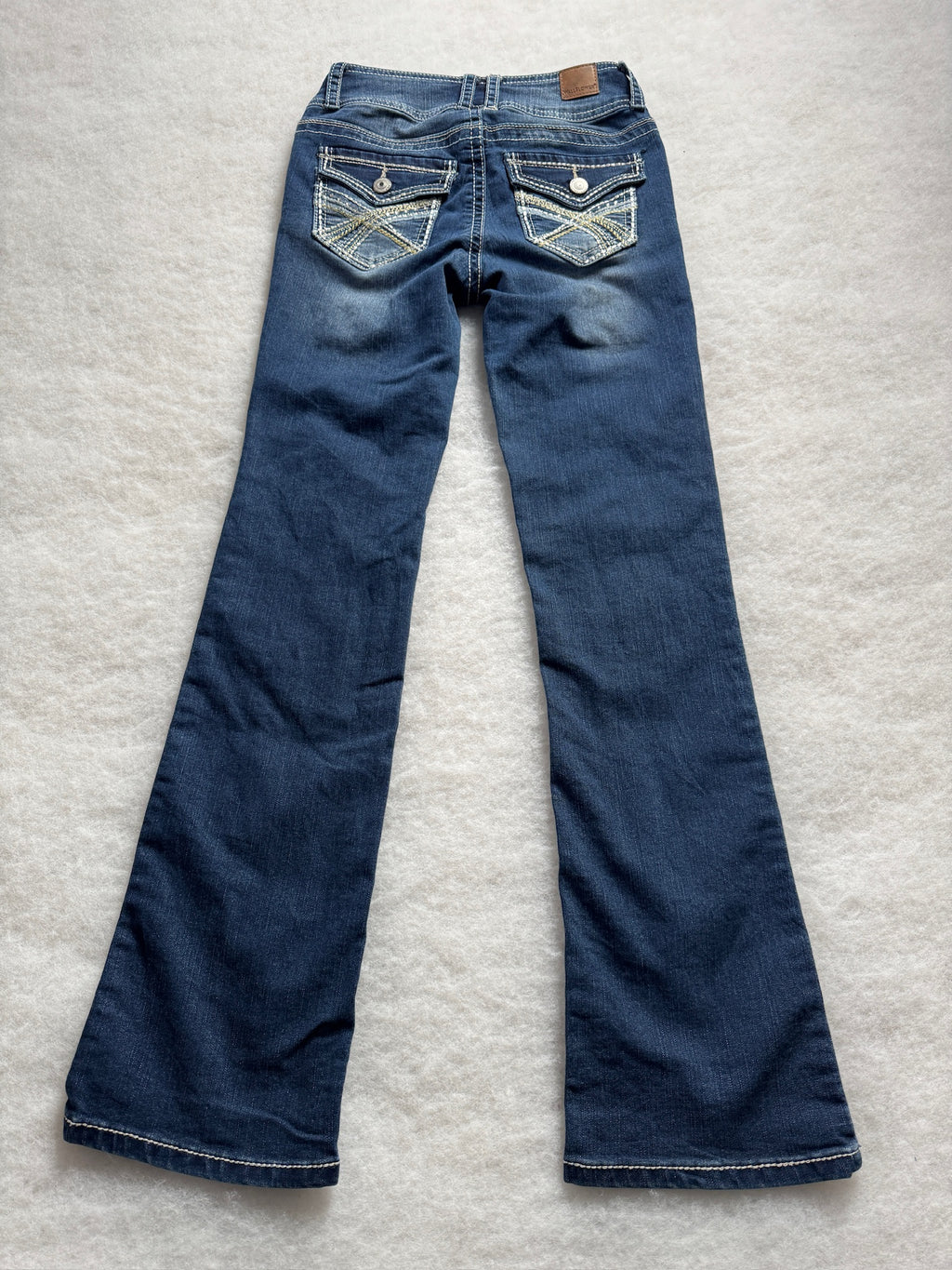 Boot Cut Low Waist Jeans