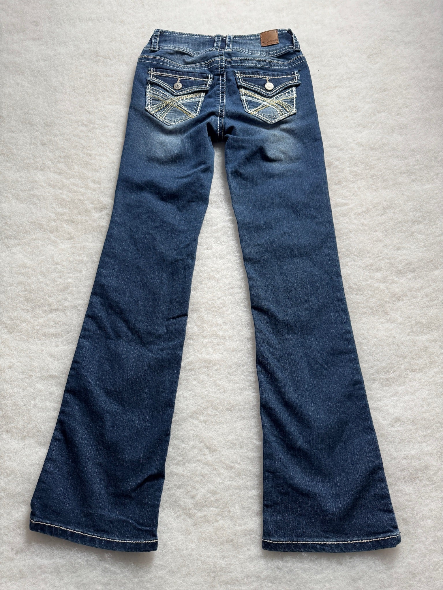 Boot Cut Low Waist Jeans