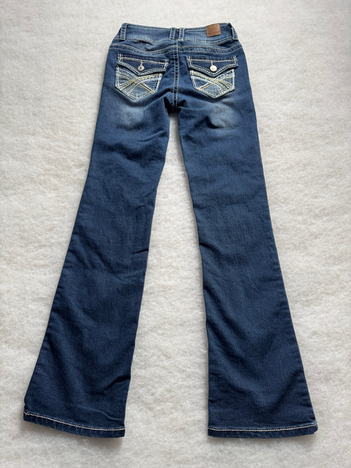 Boot Cut Low Waist Jeans