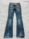 Miss Me Boot Cut Low Waist Jeans 25