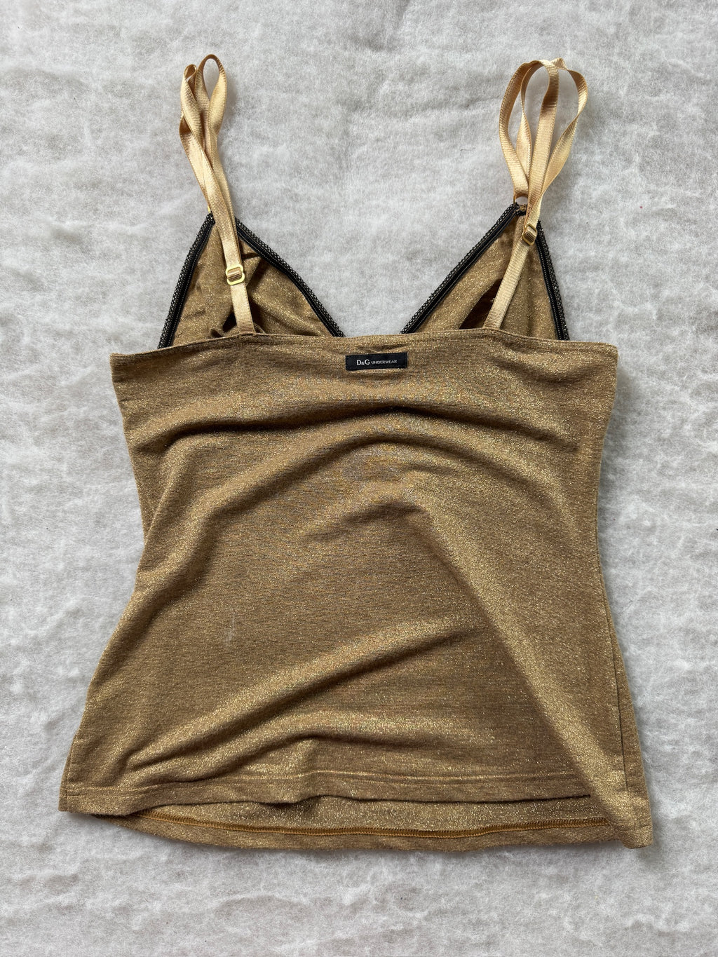 Goldenes Dolce & Gabbana Trägertop