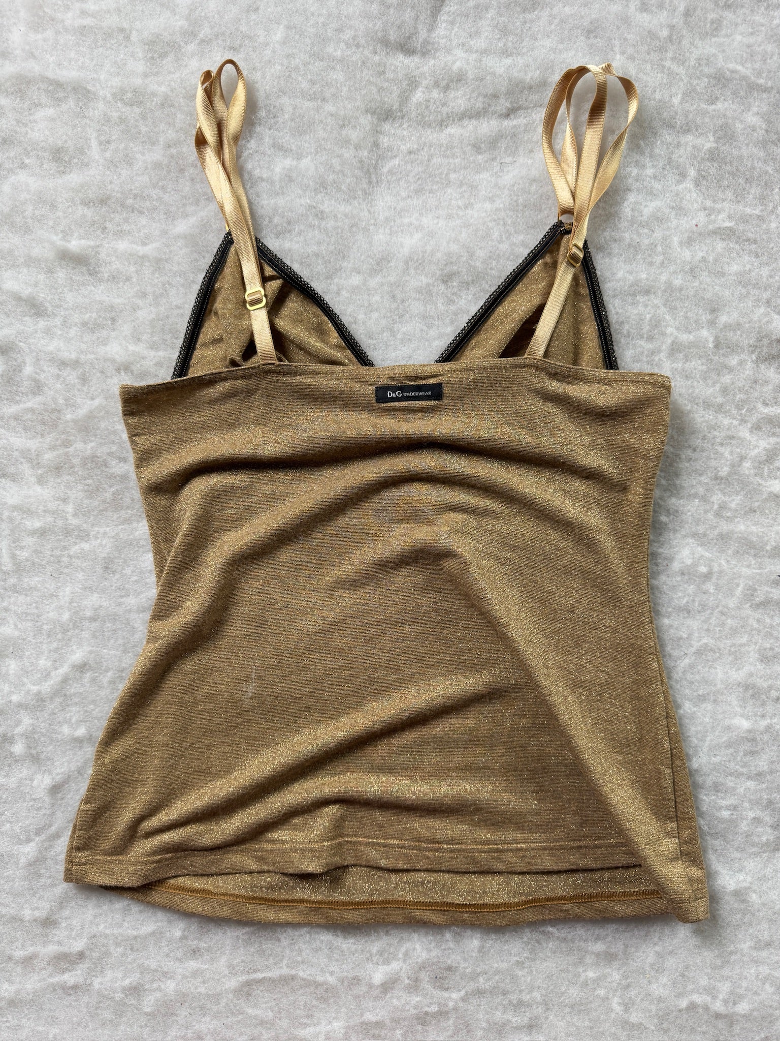 Goldenes Dolce & Gabbana Trägertop