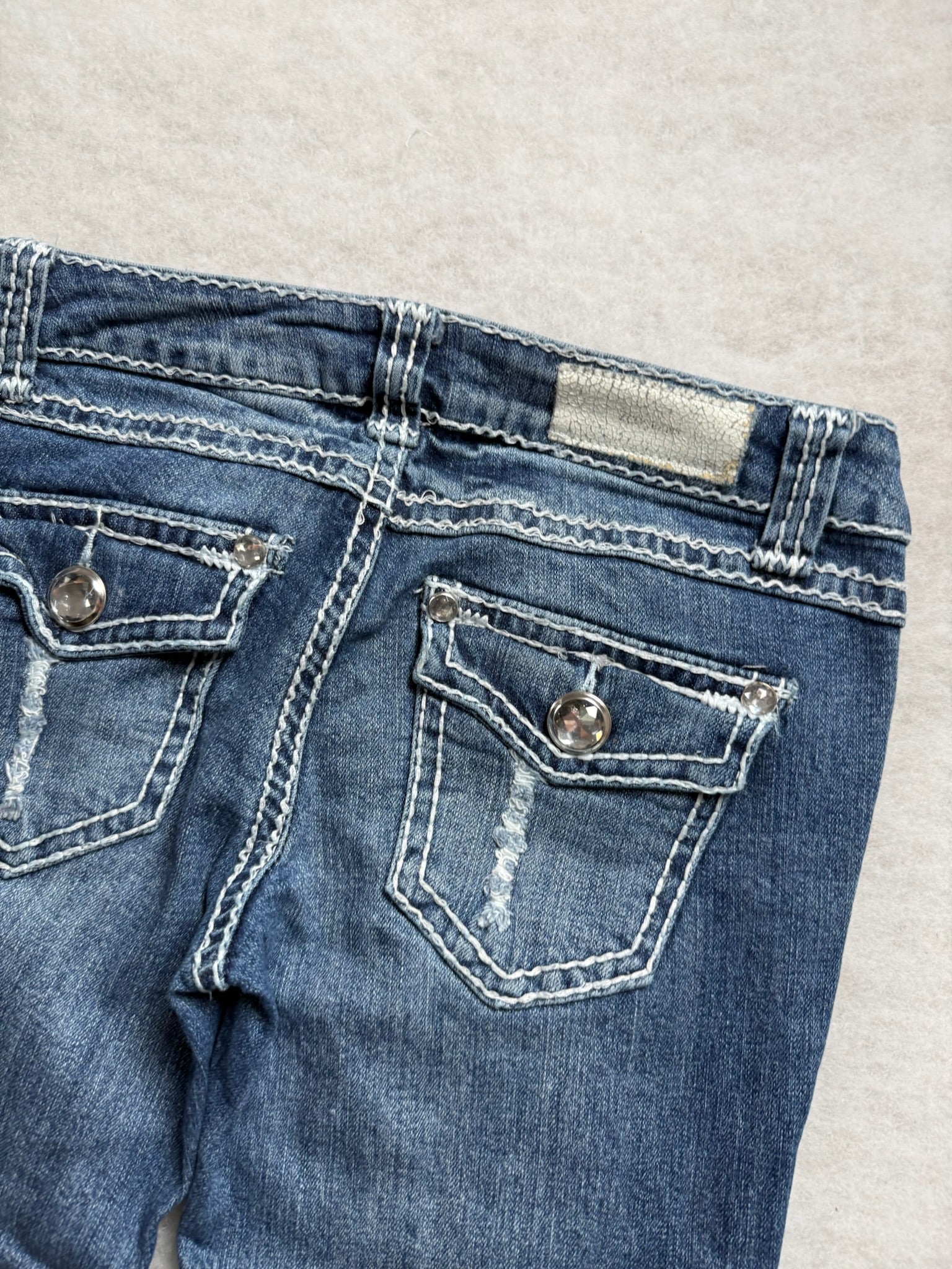 Boot Cut Low Waist Jeans