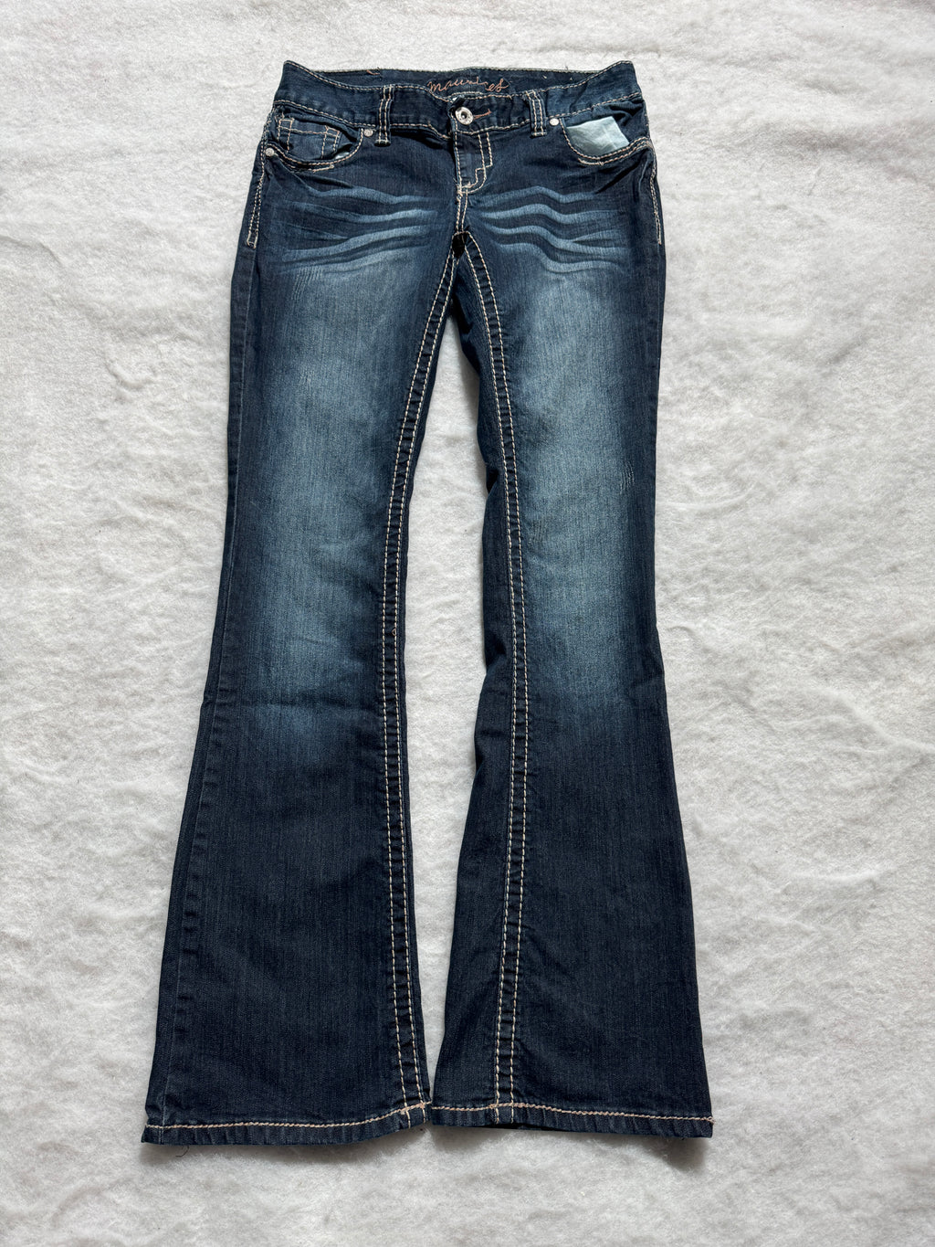 Boot Cut Low Waist Jeans