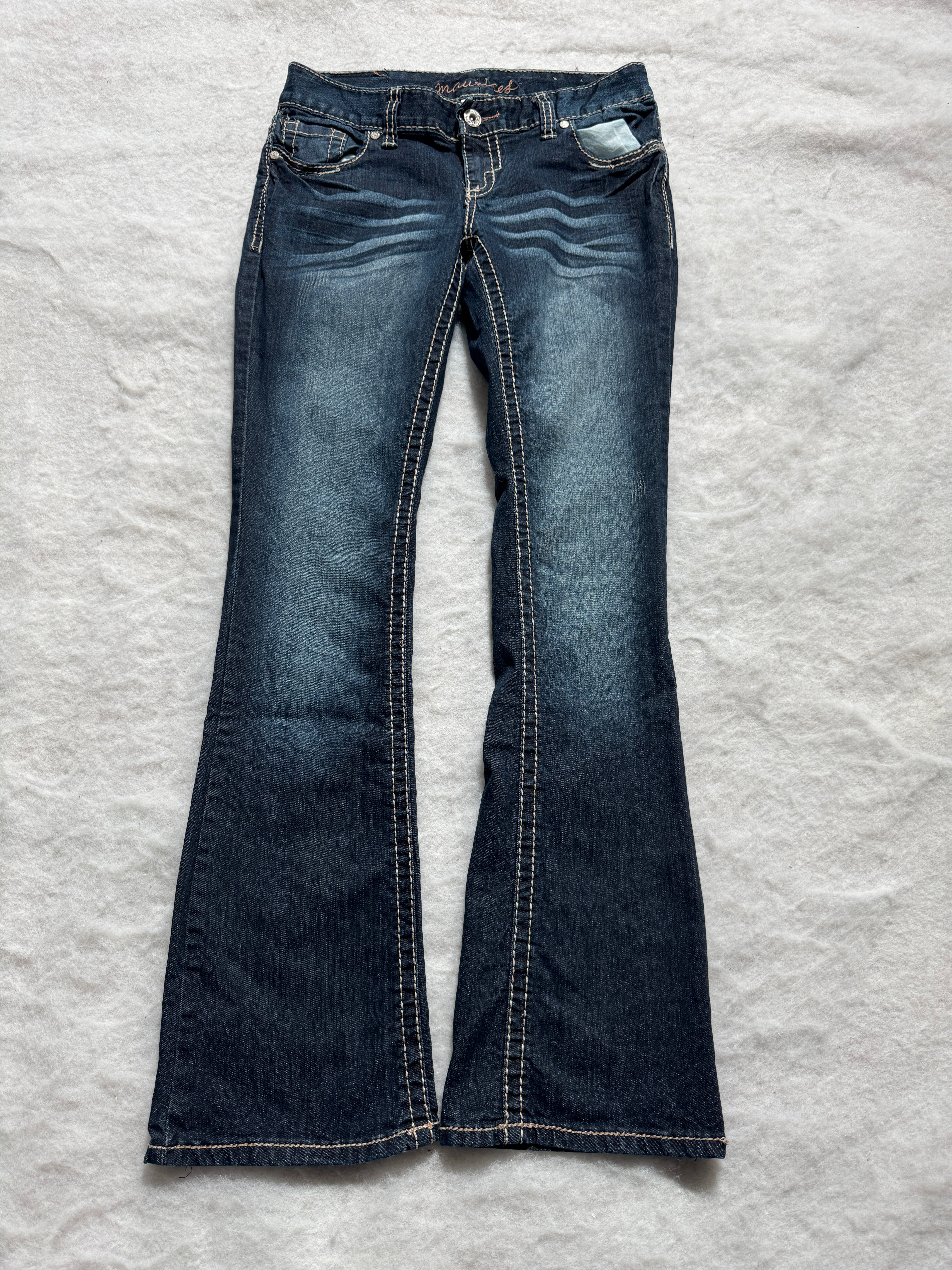 Boot Cut Low Waist Jeans