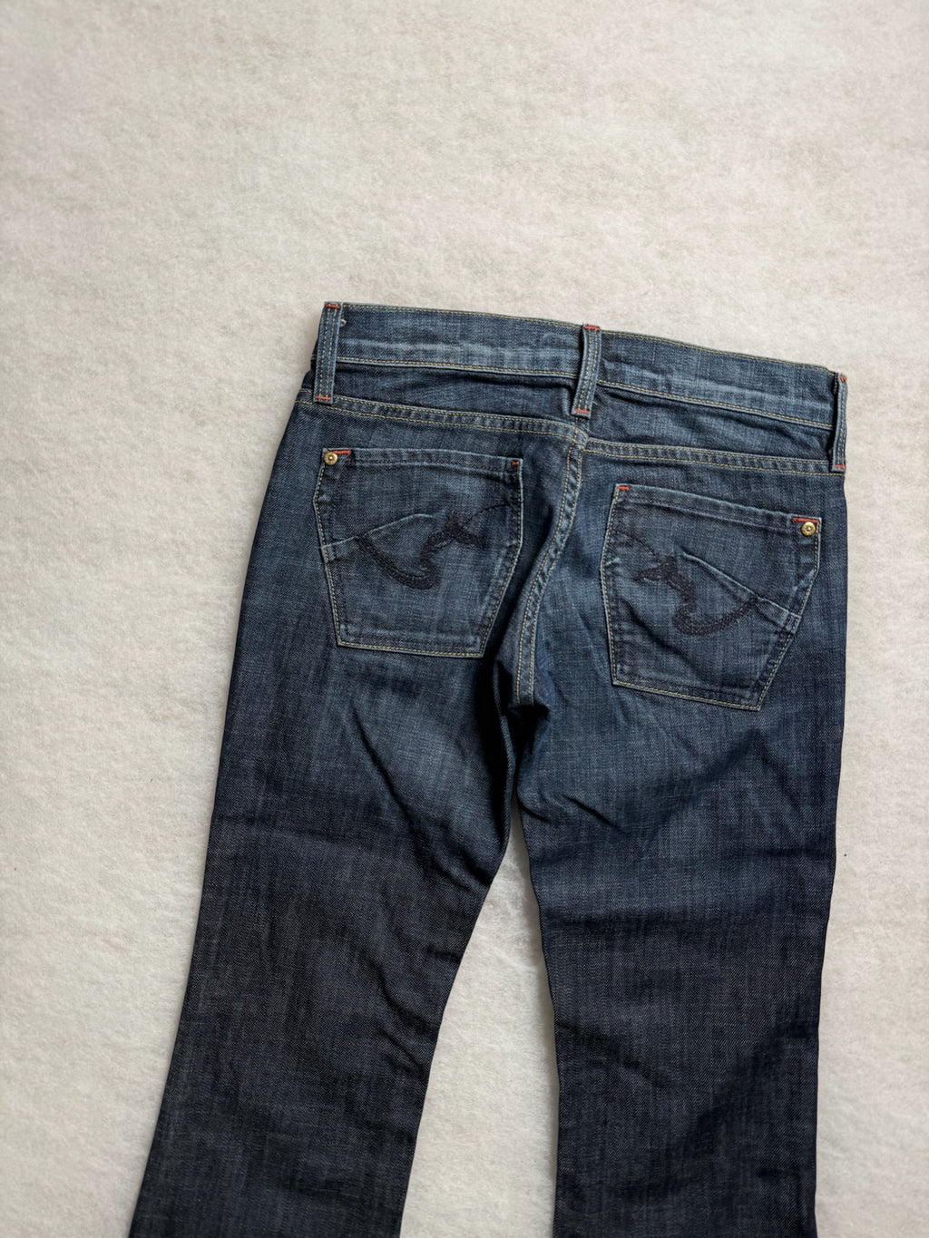 Boot Cut Low Waist Jeans
