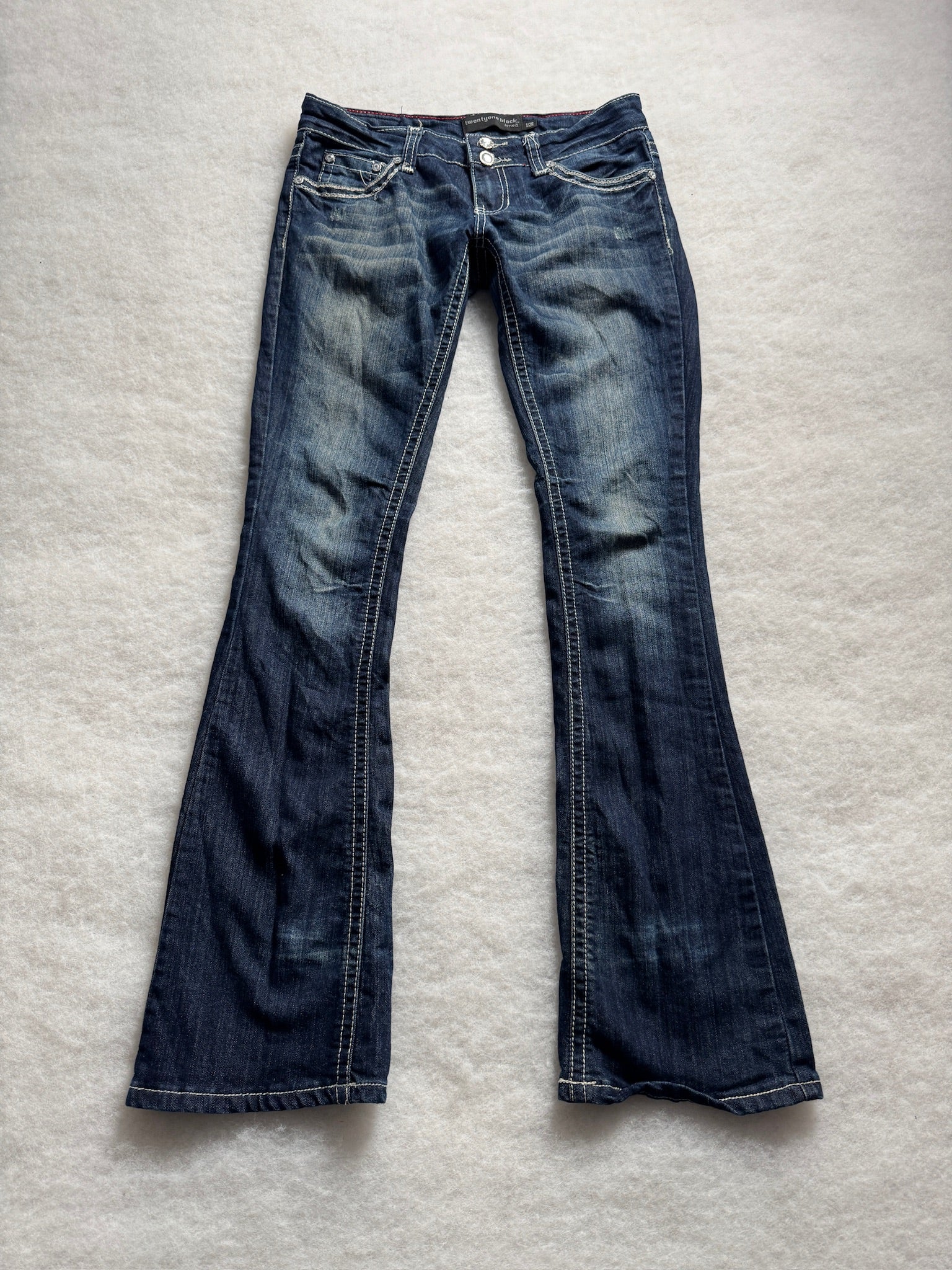 Boot Cut Low Waist Jeans