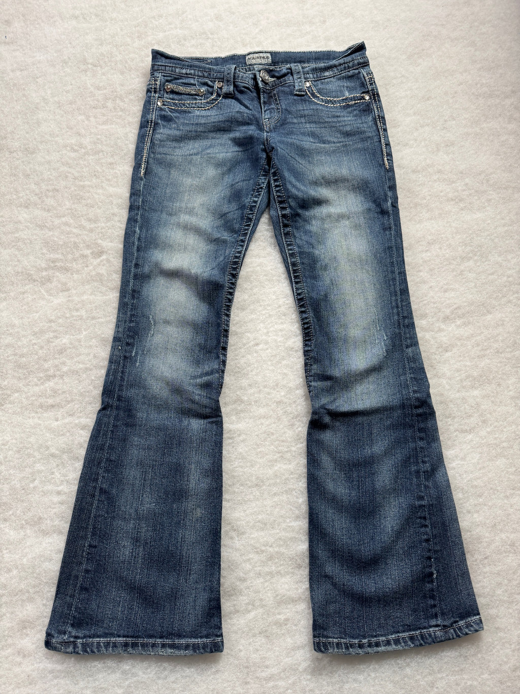 Boot Cut Low Waist Jeans