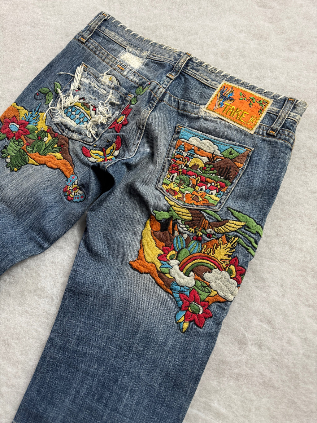 Take Two Boot Cut Low Waist Jeans
