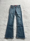 Boot Cut Low Waist Jeans Blau, Foto 1 von 4