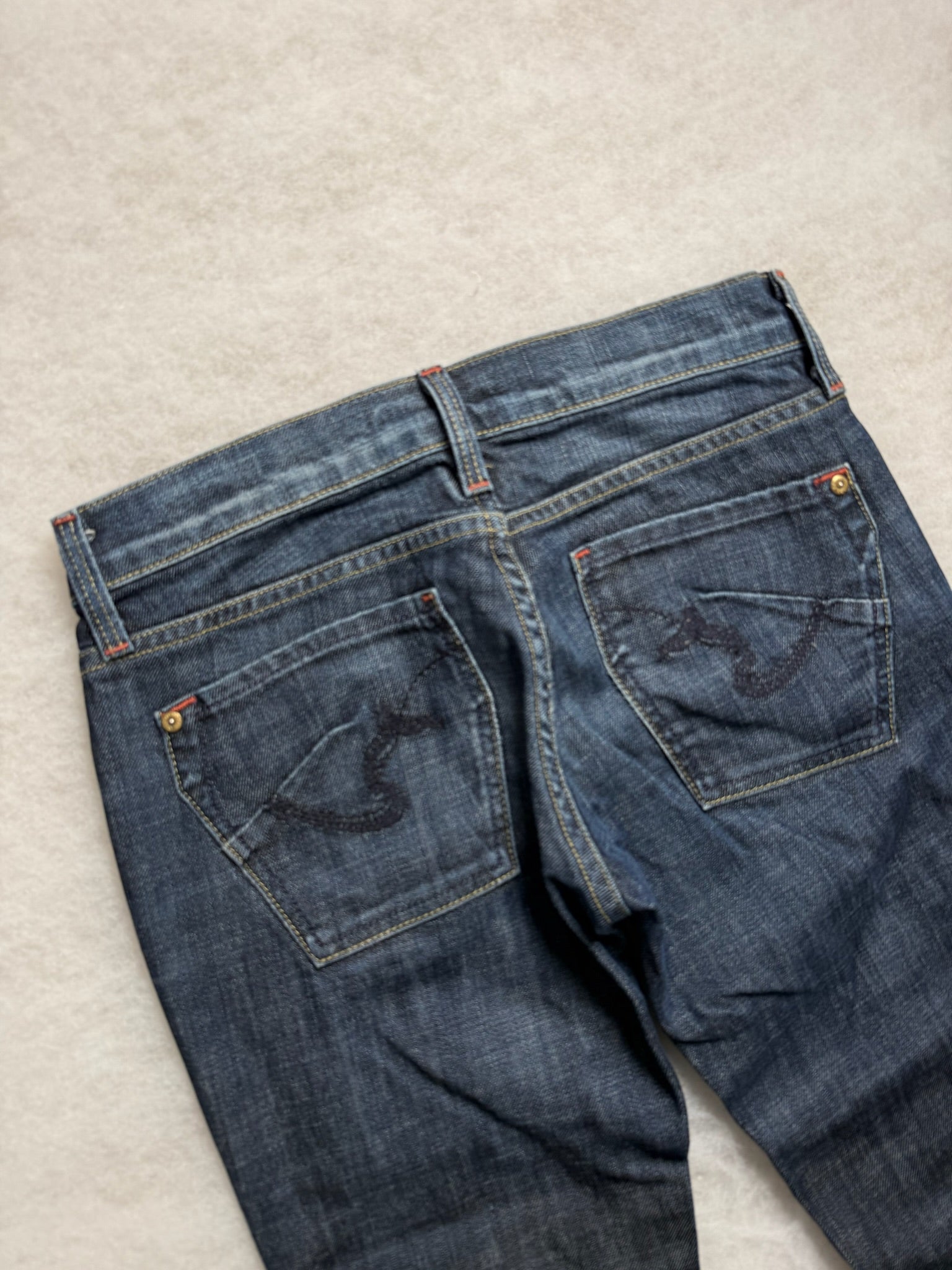 Boot Cut Low Waist Jeans