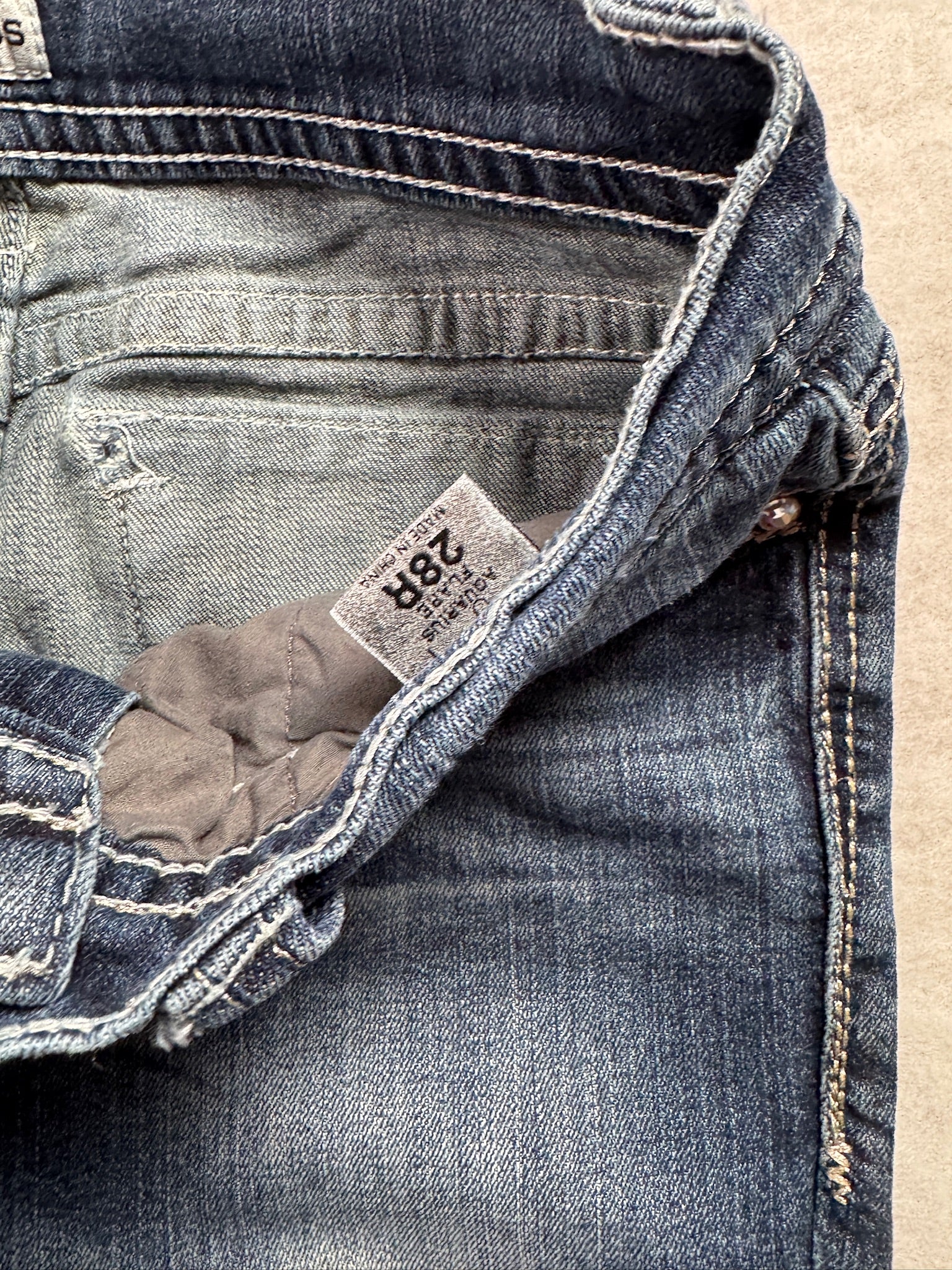 Boot Cut Low Waist Jeans